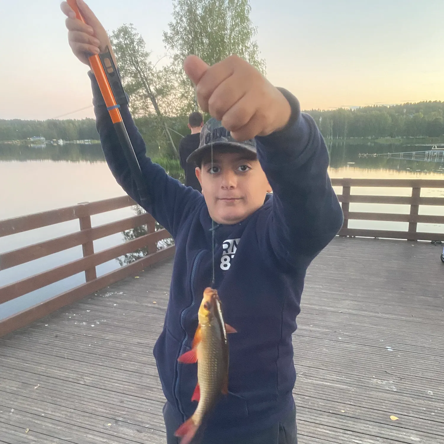 Common rudd caught on Fishbrain