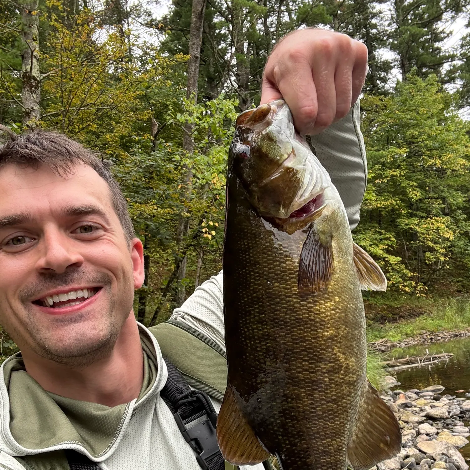 Smallmouth bass caught on Fishbrain