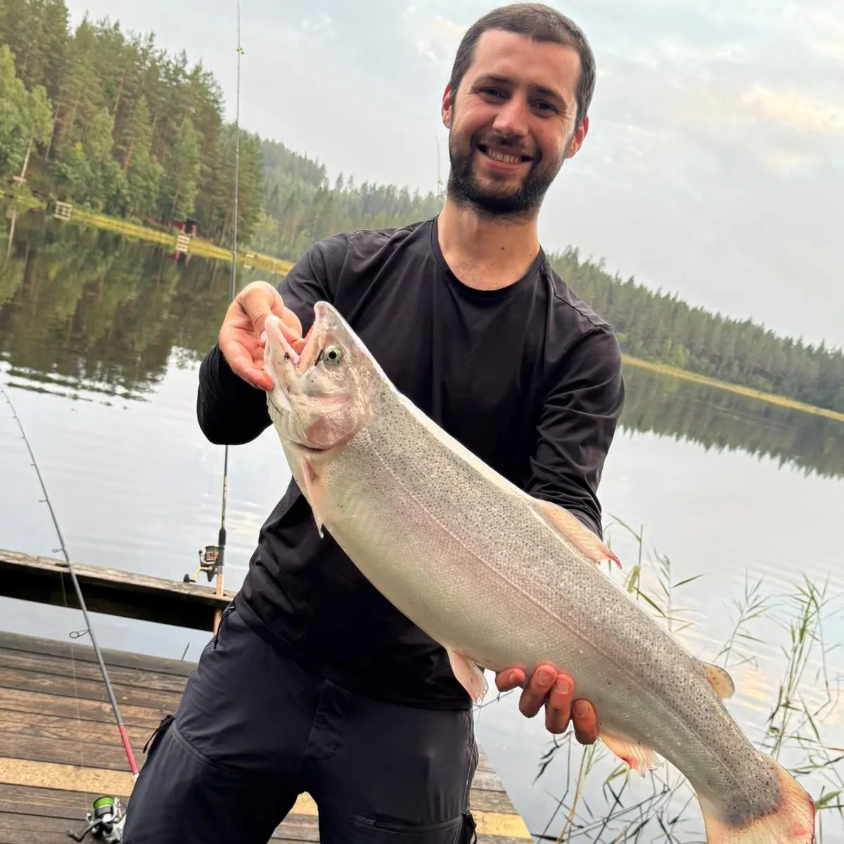 Rainbow trout caught on Fishbrain