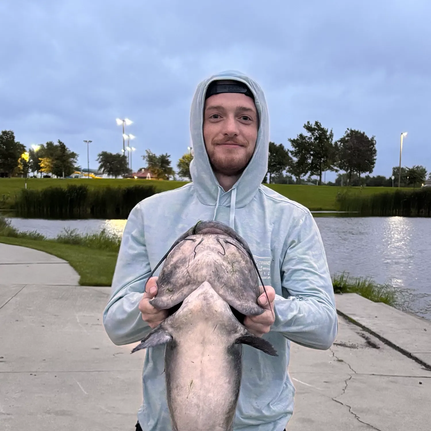 Channel catfish caught on Fishbrain