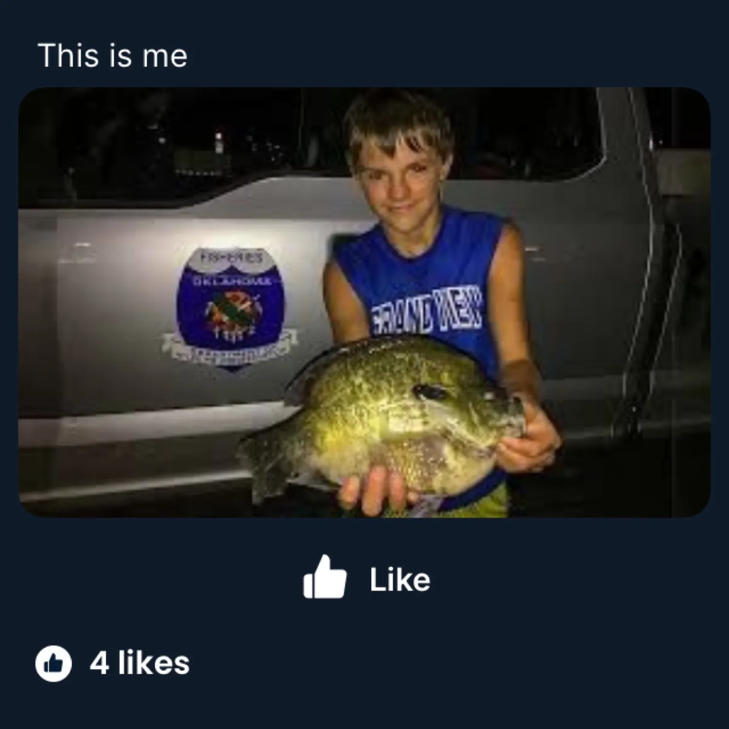 recently logged catches