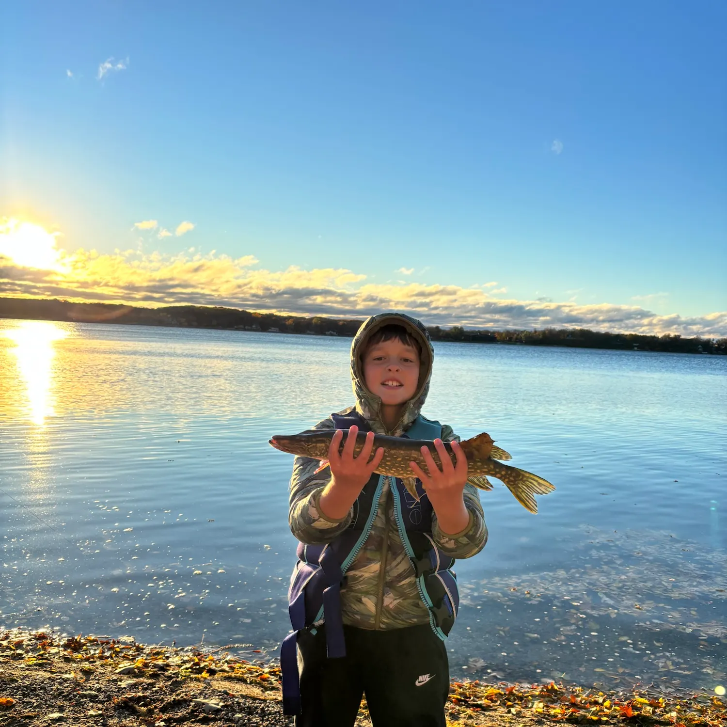 Northern pike caught on Fishbrain
