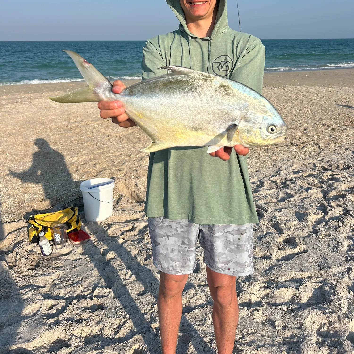 The most popular recent Florida pompano catch on Fishbrain