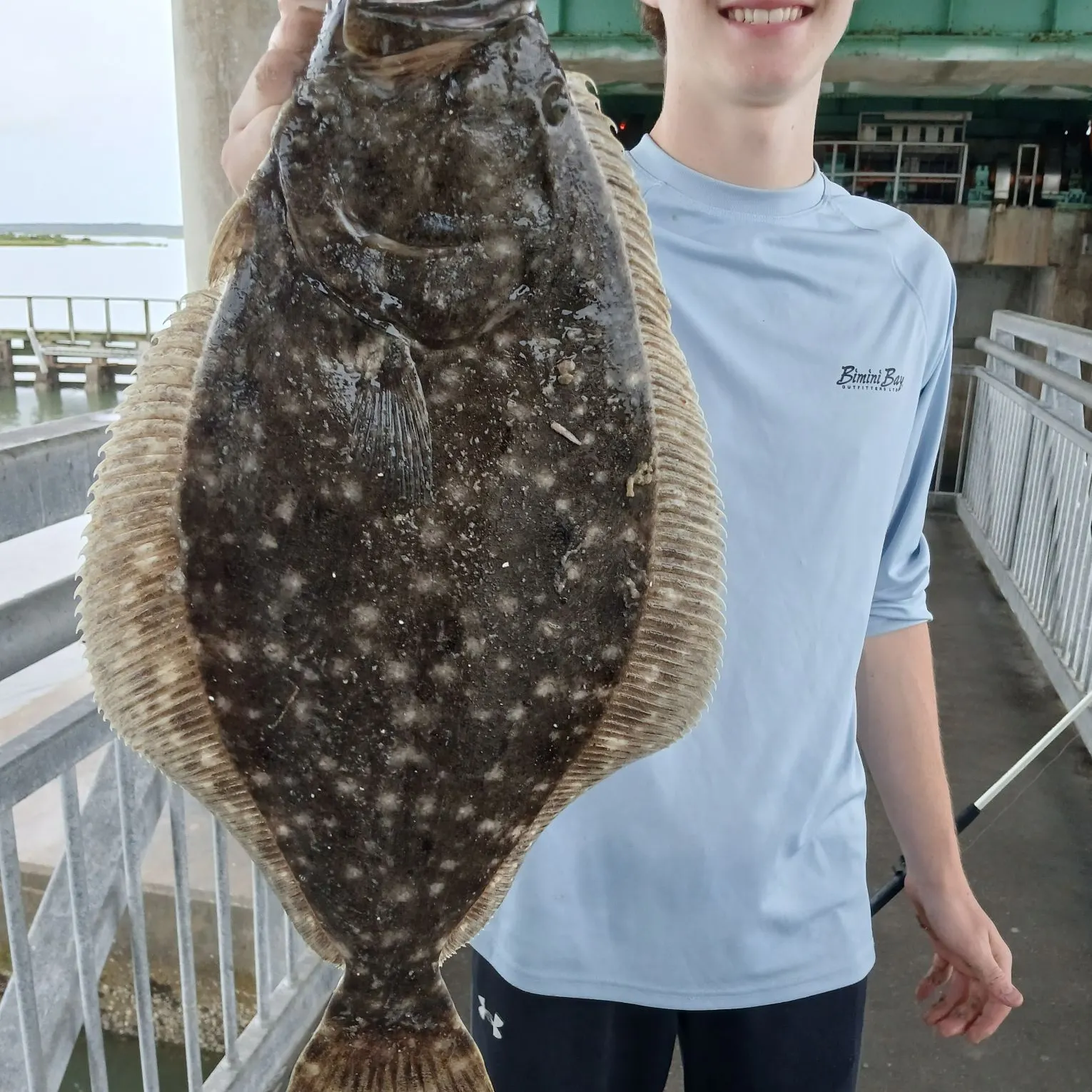 Summer flounder caught on Fishbrain
