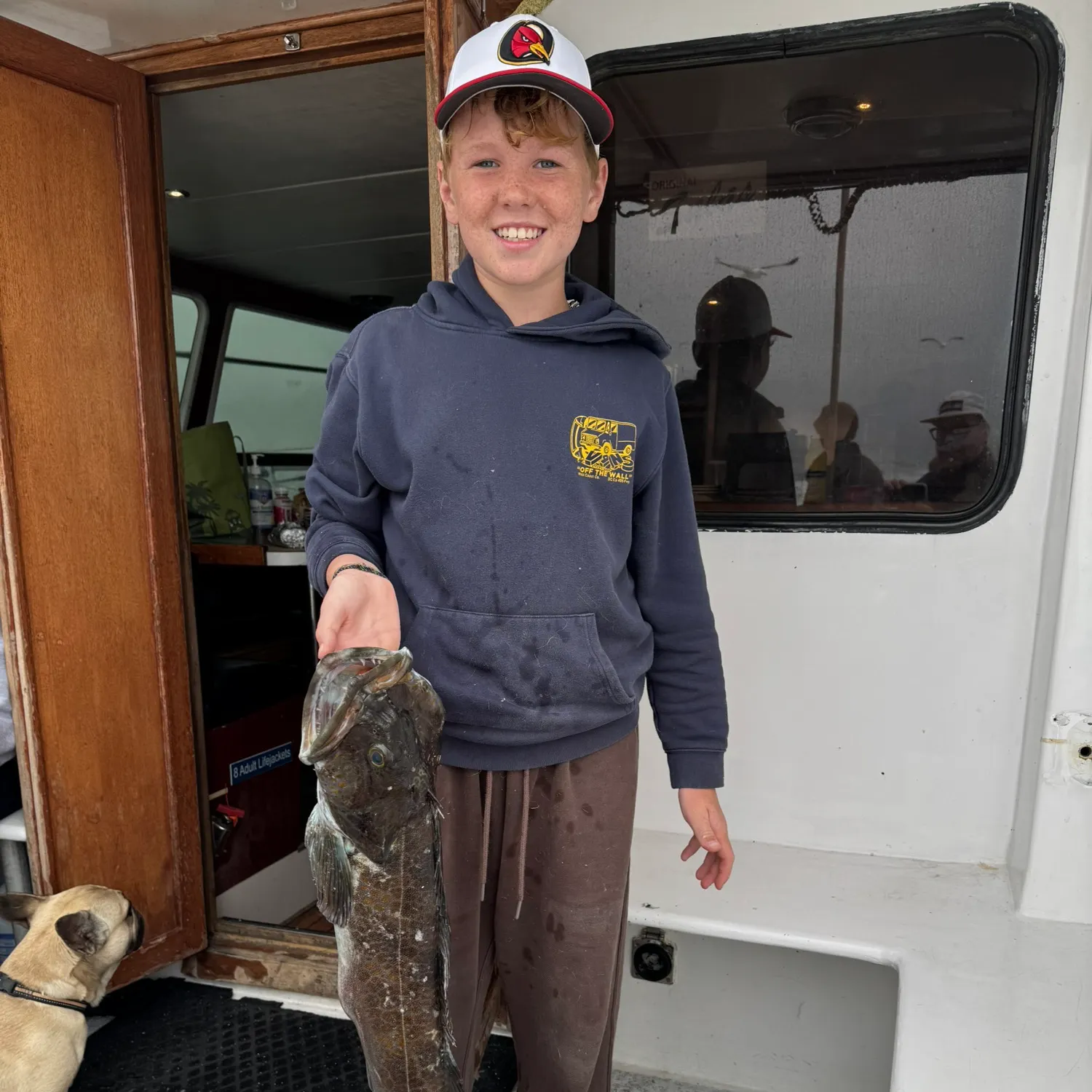 Lingcod caught on Fishbrain
