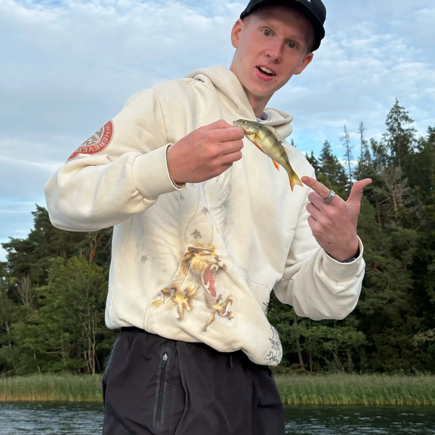 European perch caught on Fishbrain