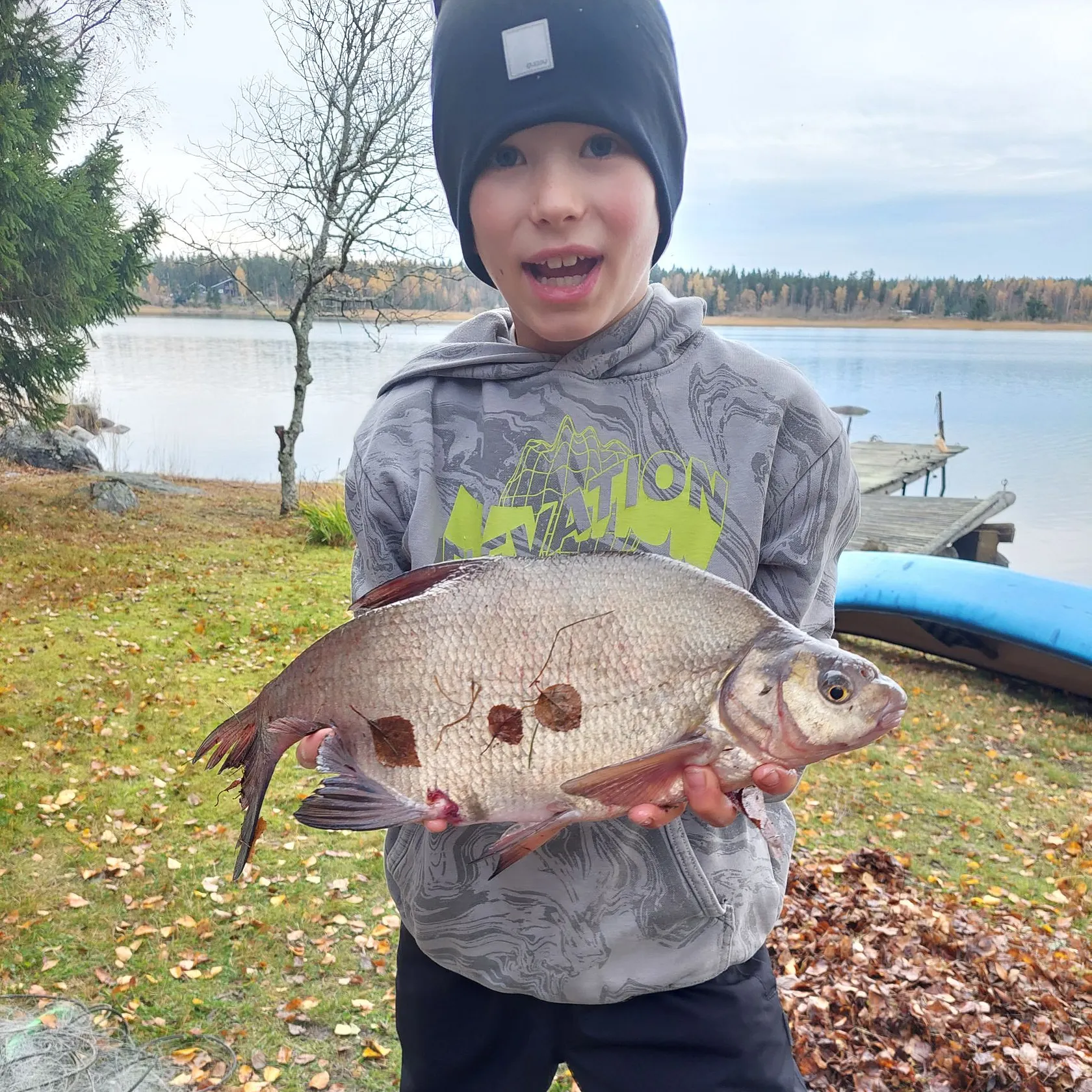 Common bream caught on Fishbrain