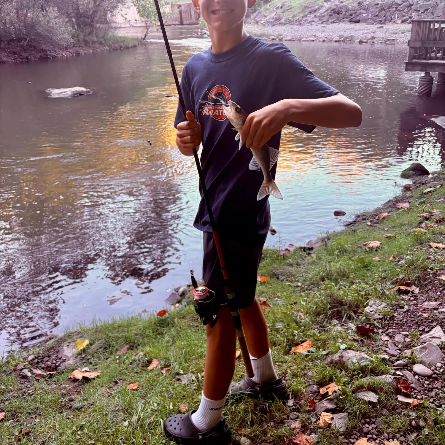 Walleye caught on Fishbrain