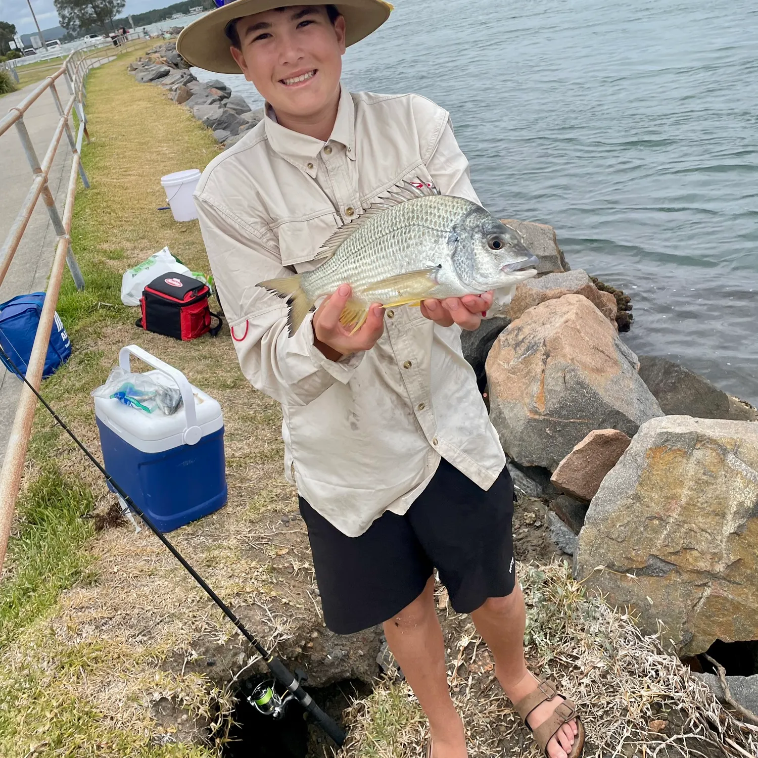 recently logged catches