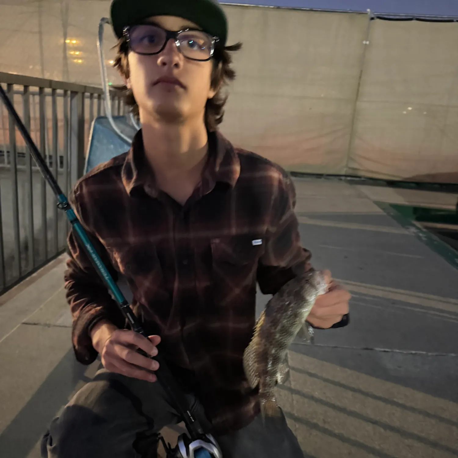 Spotted sand bass caught on Fishbrain
