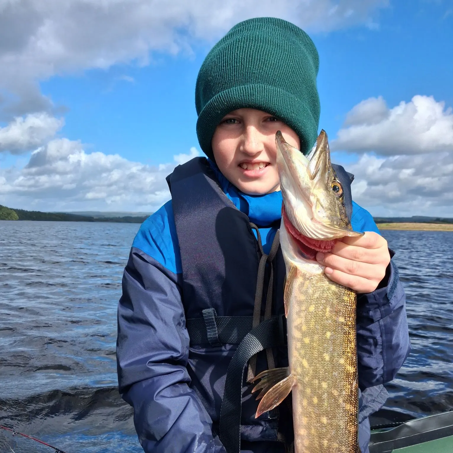 Northern pike caught on Fishbrain