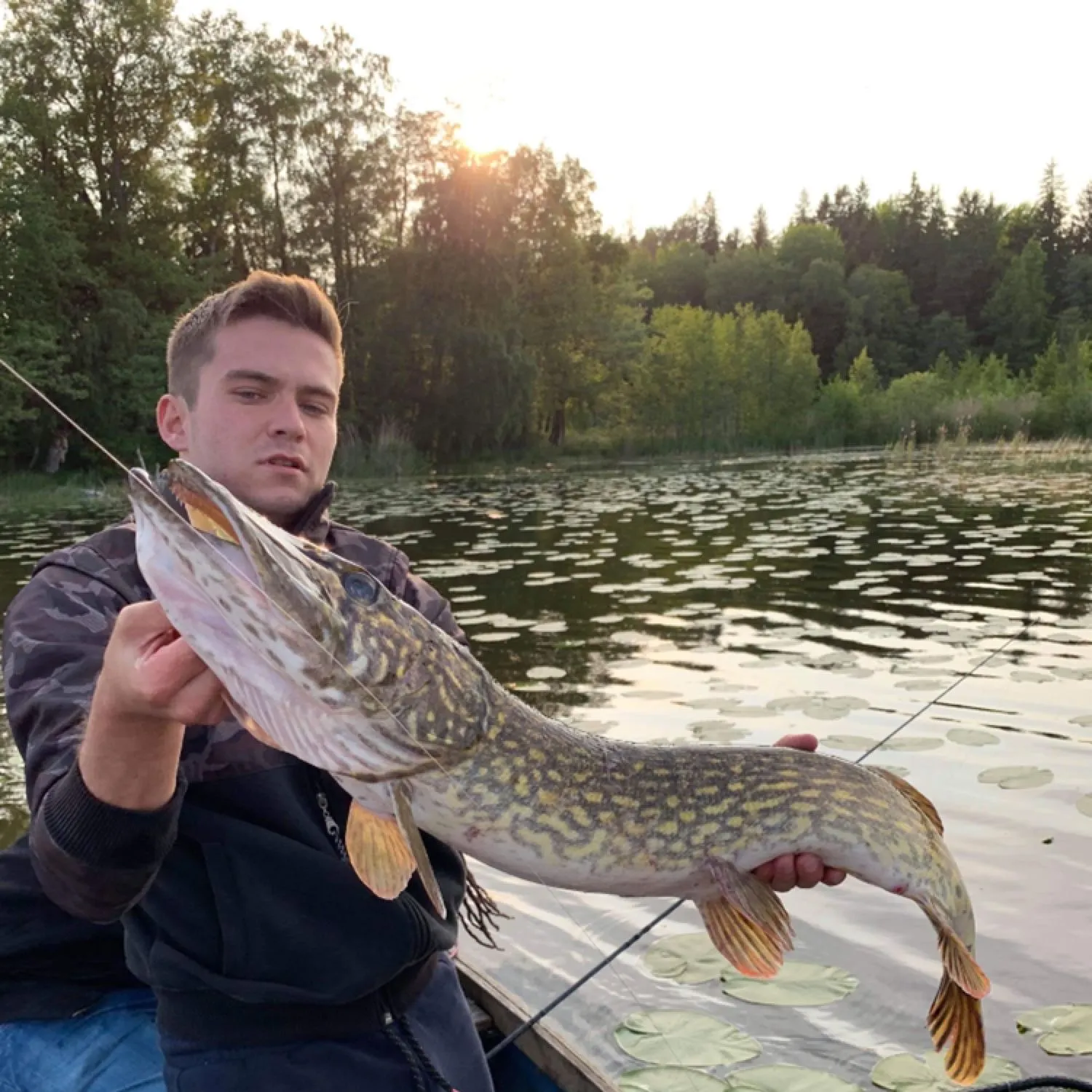 recently logged catches