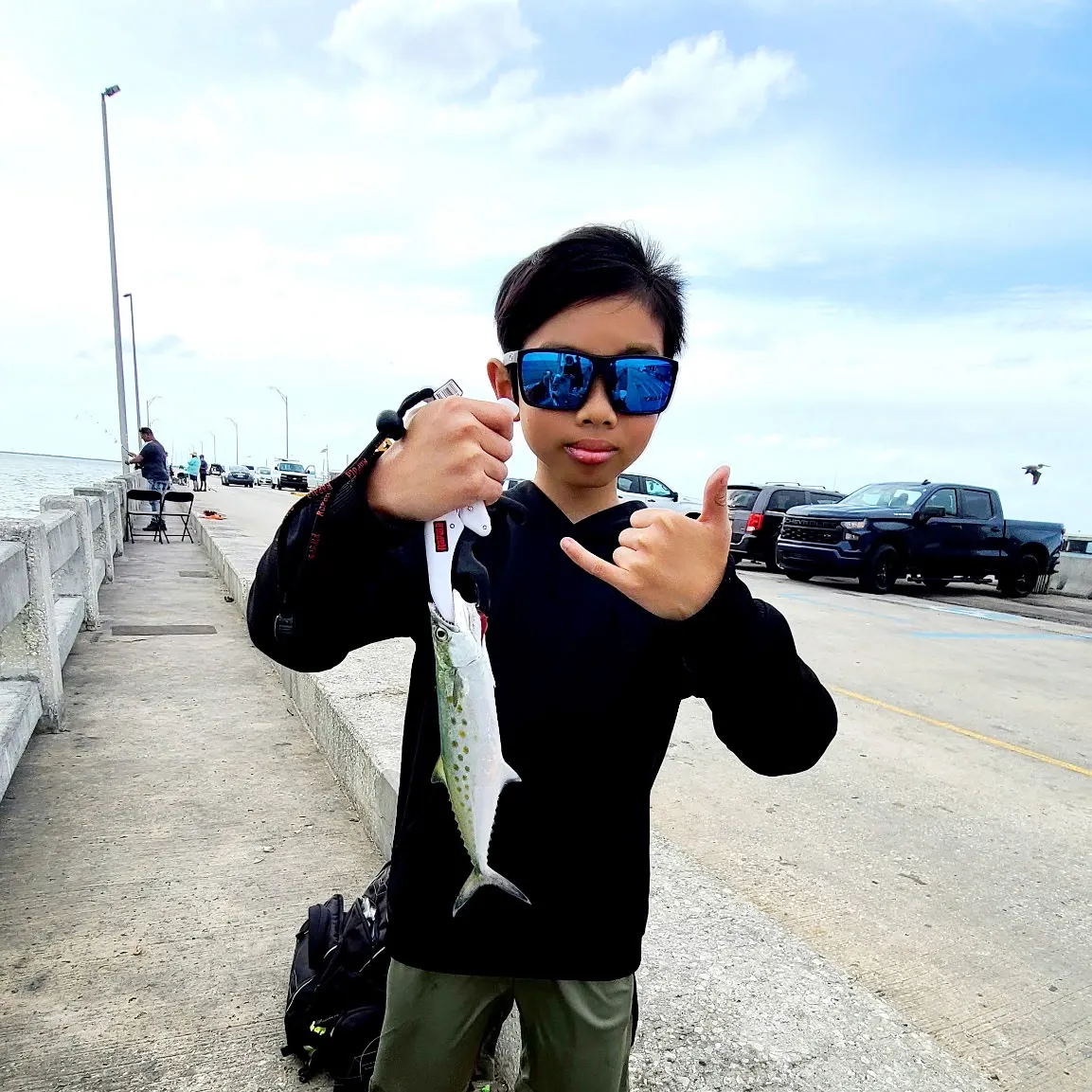 Spanish mackerel caught on Fishbrain