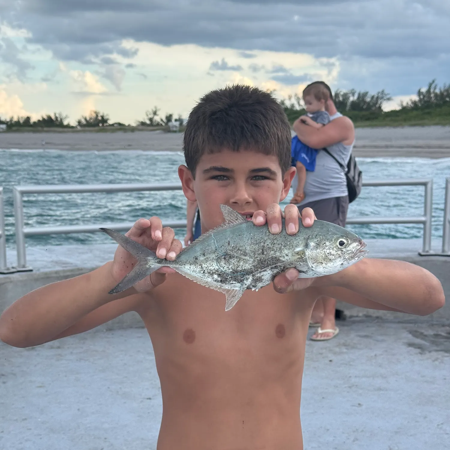 Blue runner caught on Fishbrain
