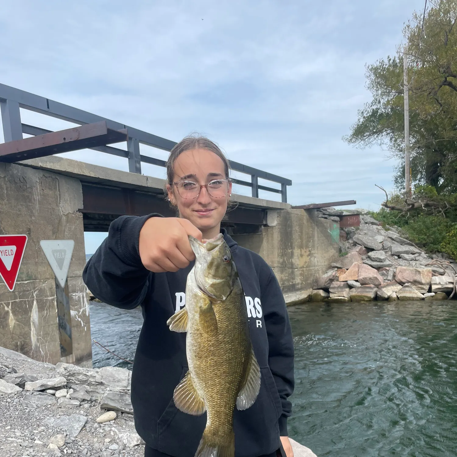 Smallmouth bass caught on Fishbrain