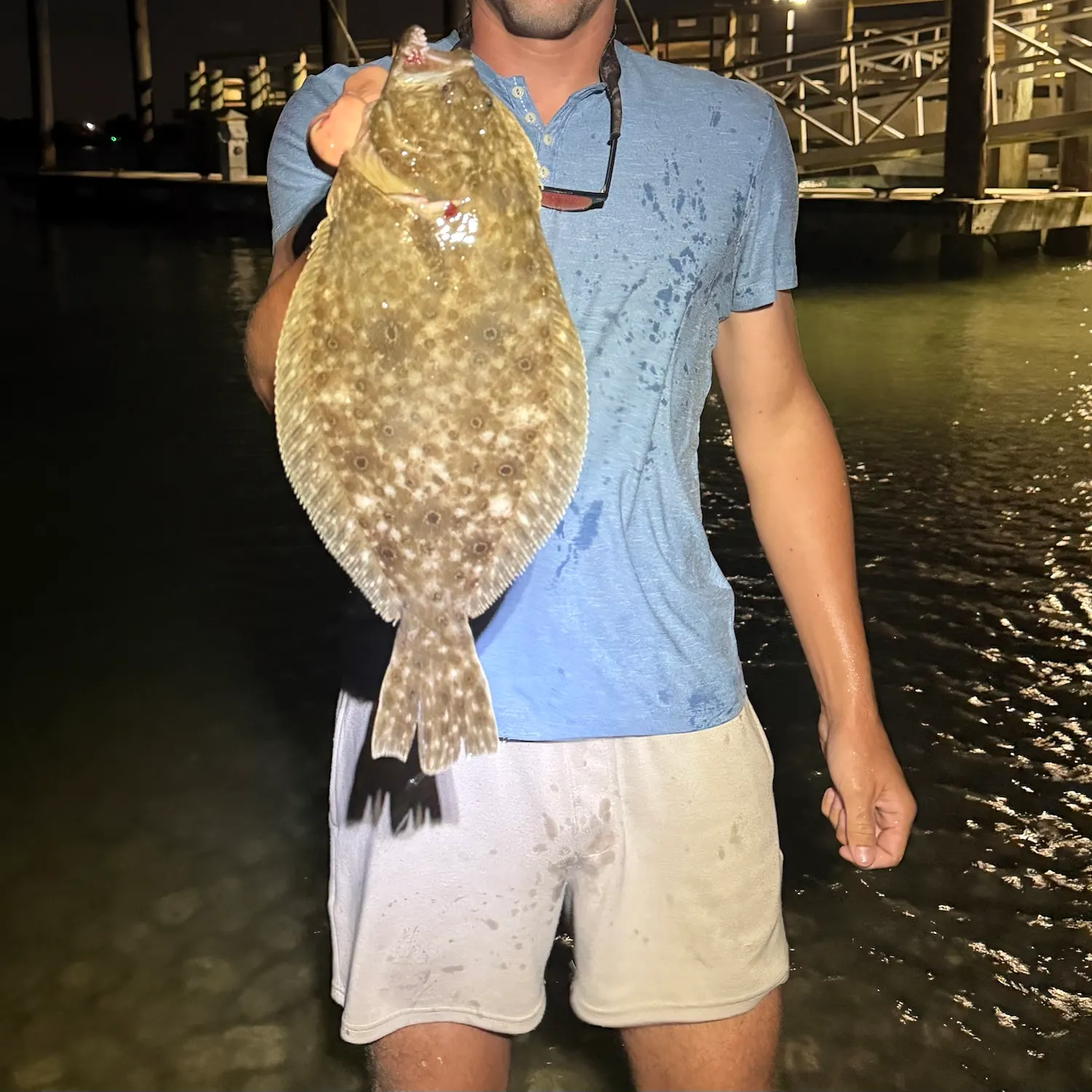 Summer flounder caught on Fishbrain
