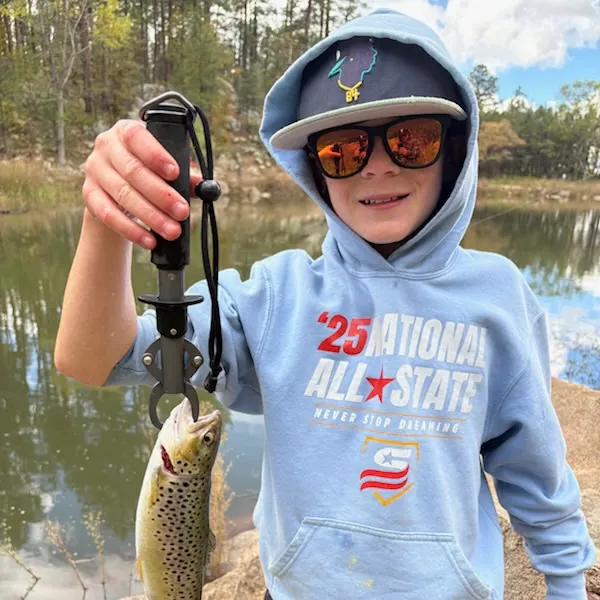 Brown trout caught on Fishbrain