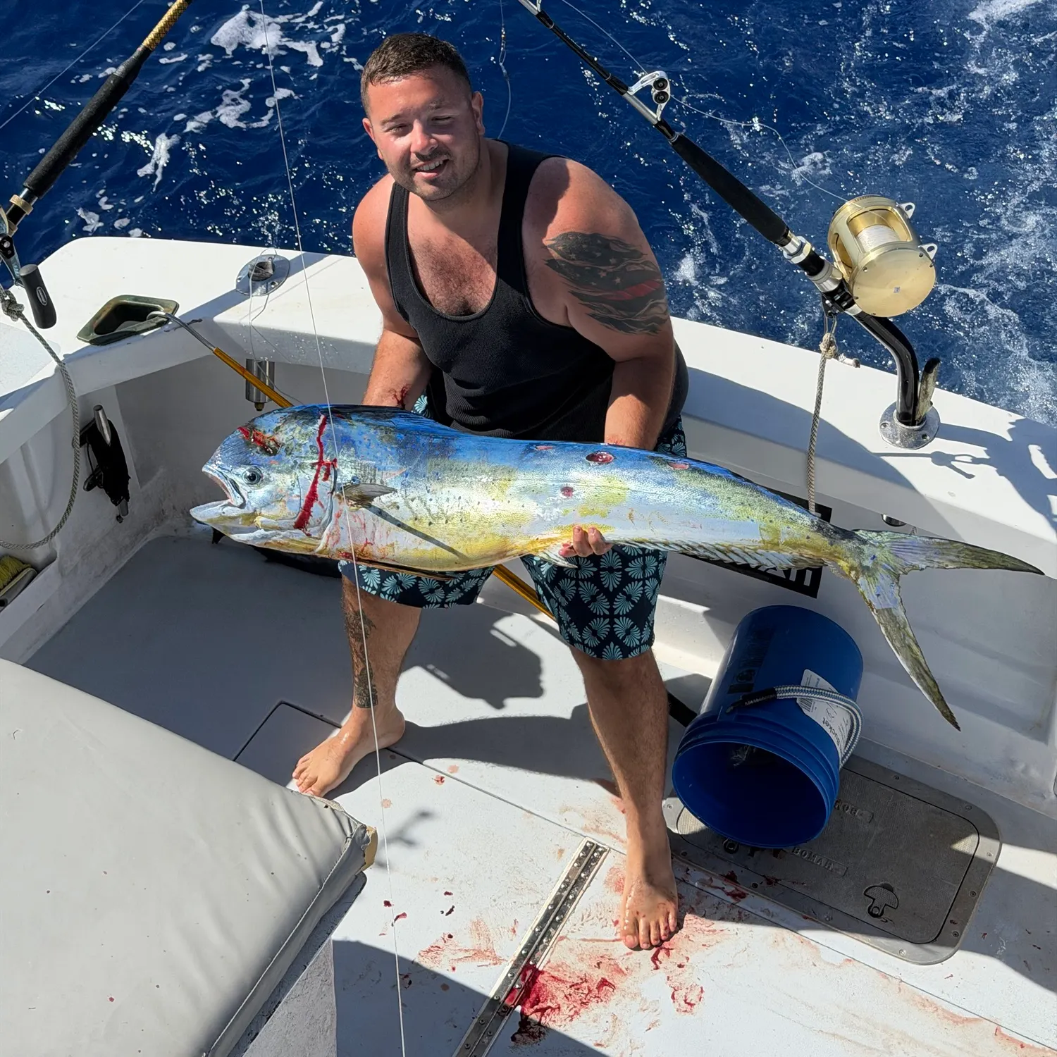 Common dolphinfish caught on Fishbrain
