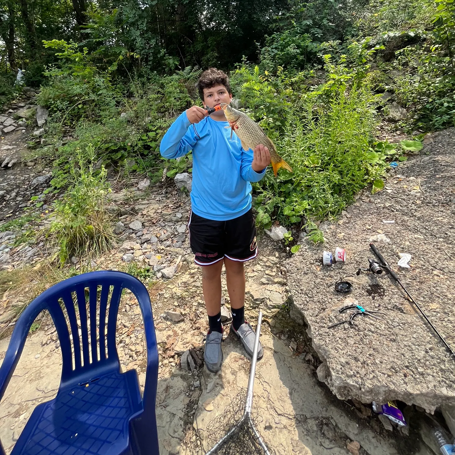 recently logged catches