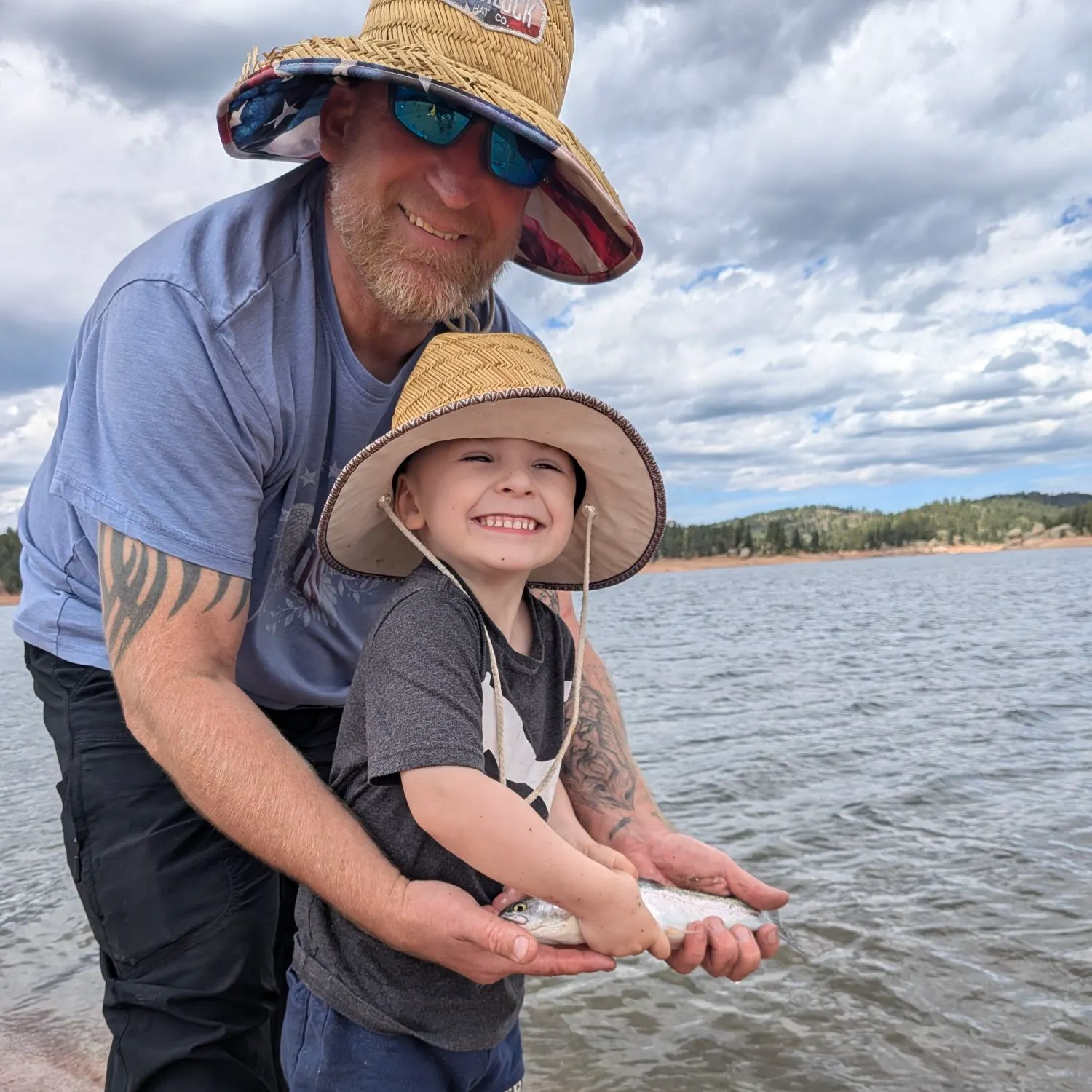 Rainbow trout caught on Fishbrain