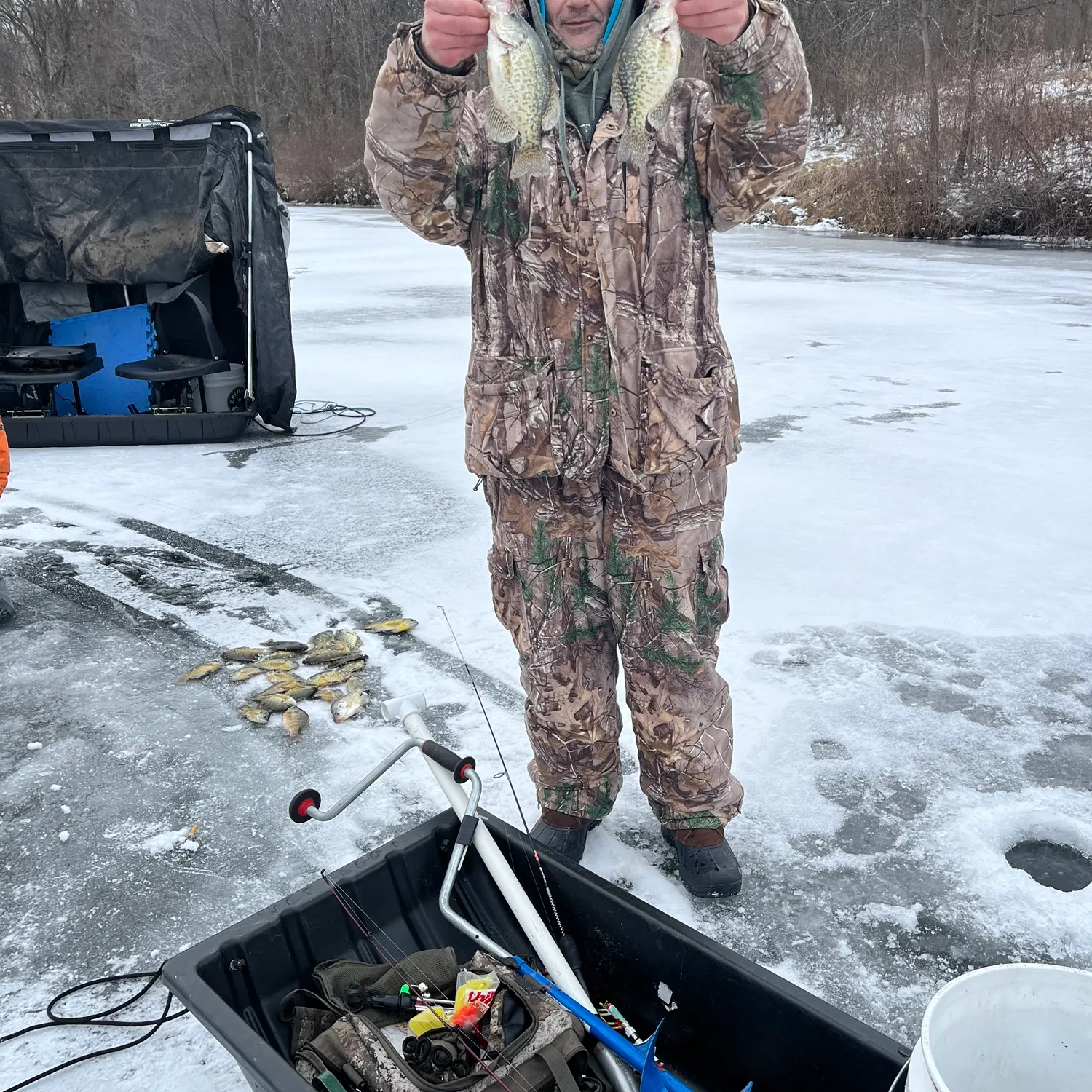 The most recent Black crappie catches on Fishbrain