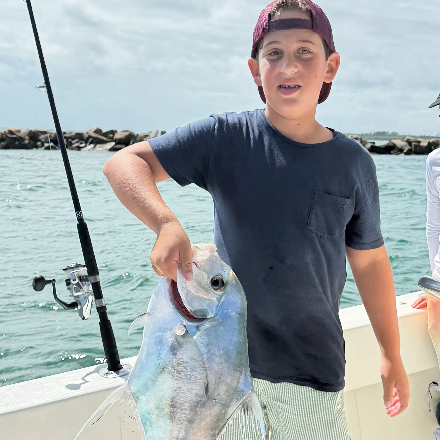 The most recent African pompano catches on Fishbrain