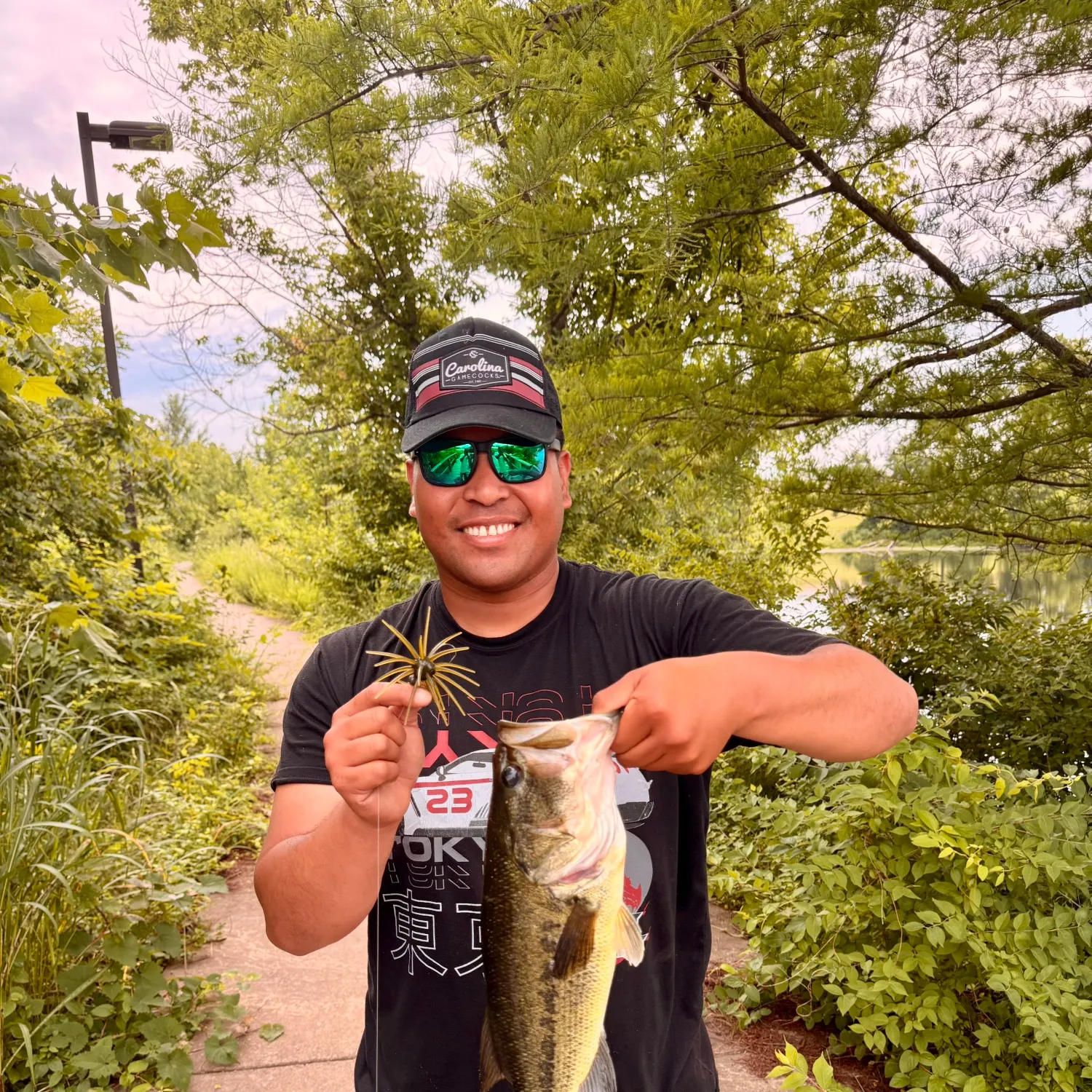 recently logged catches