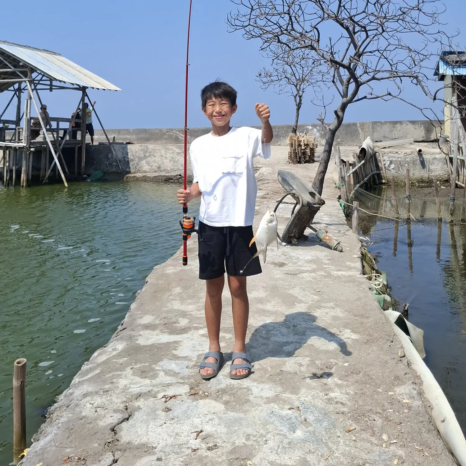 Giant trevally caught on Fishbrain