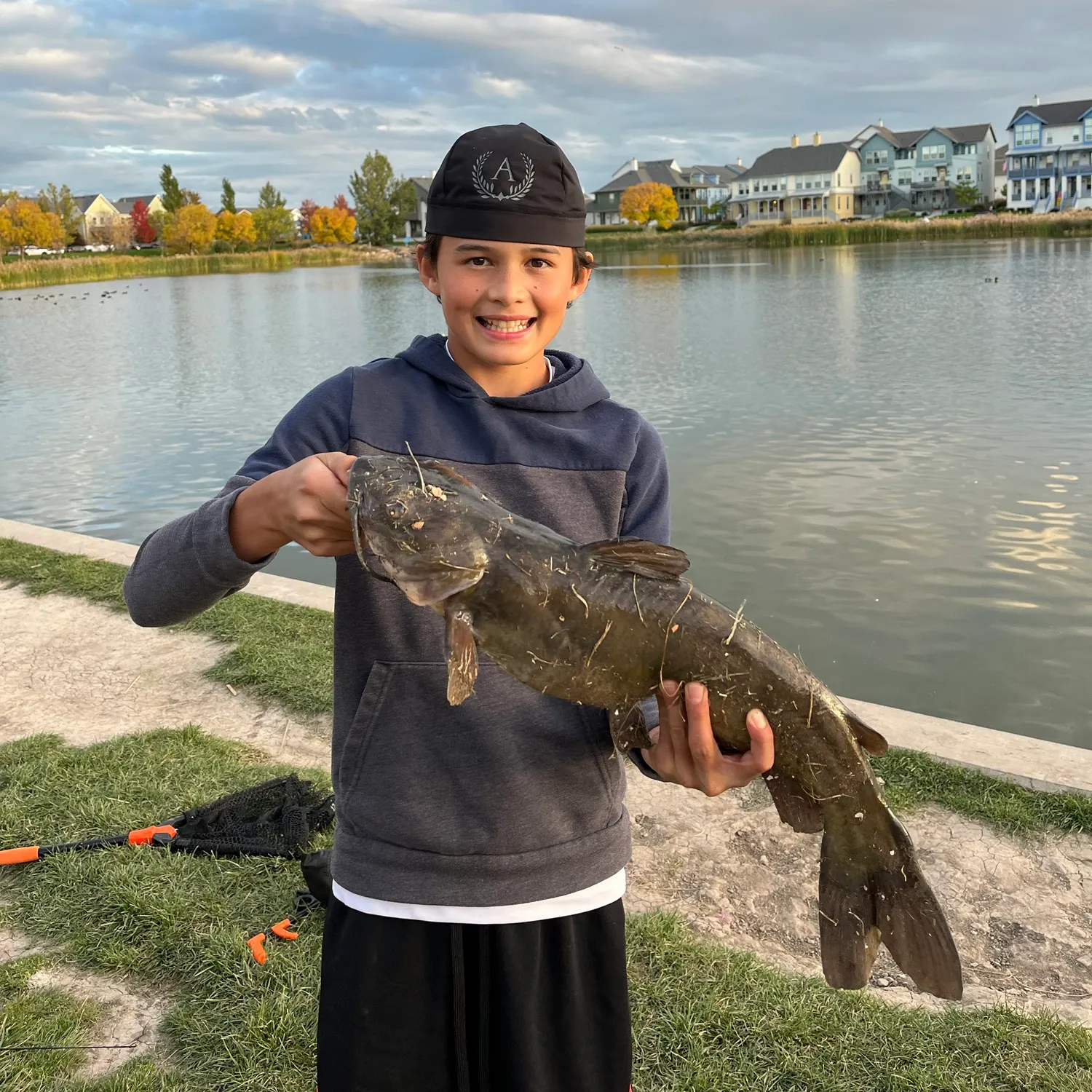 Channel catfish caught on Fishbrain