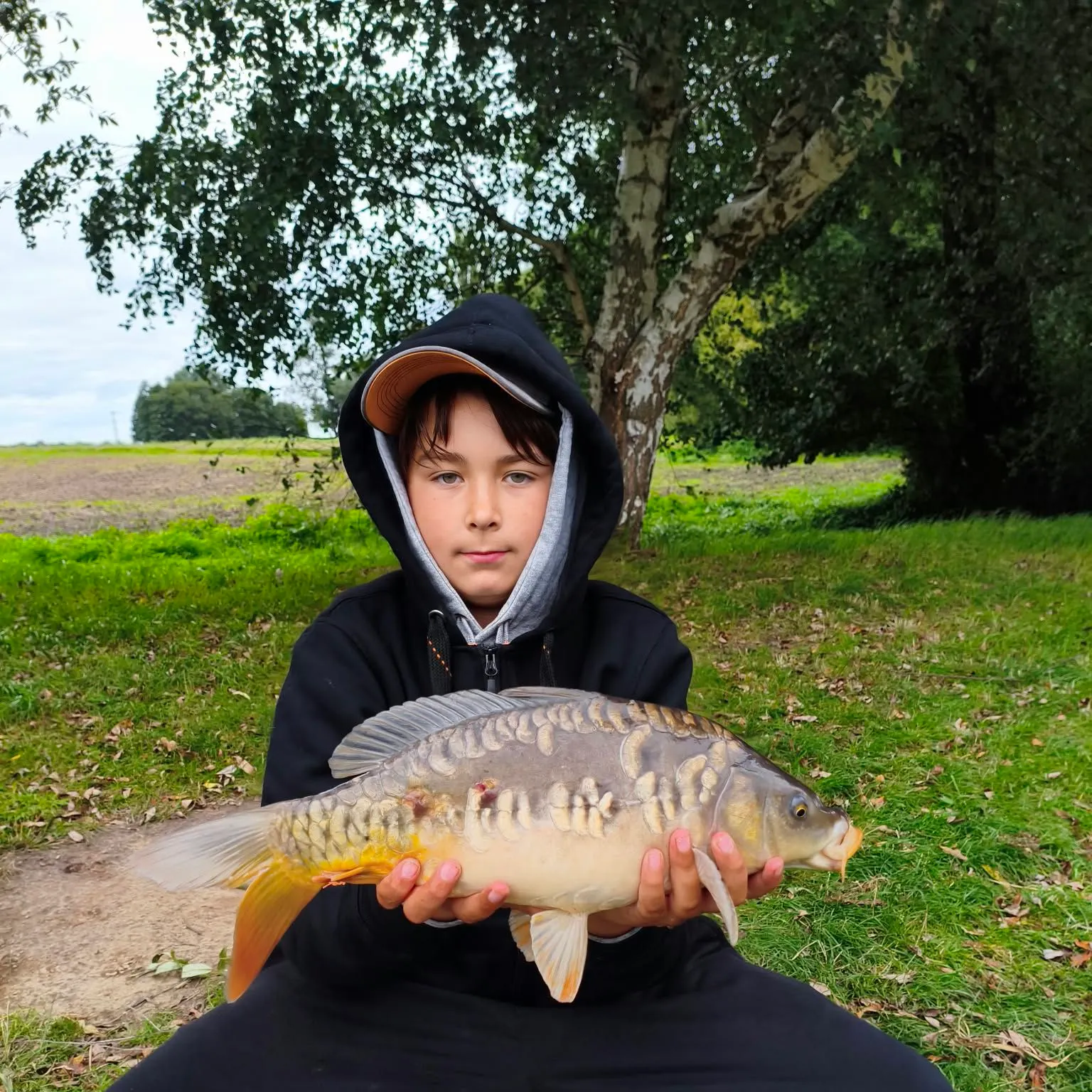 Mirror carp caught on Fishbrain