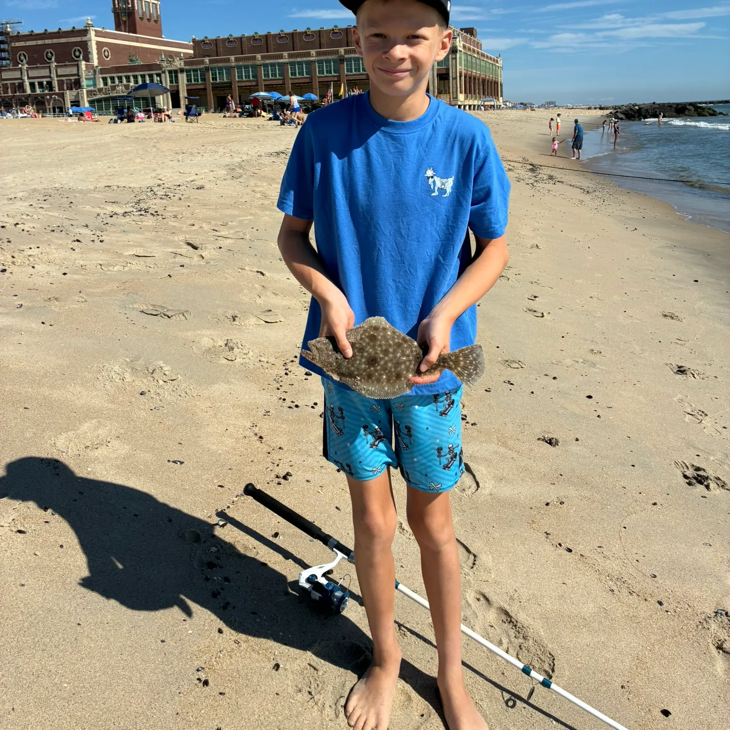 Summer flounder caught on Fishbrain