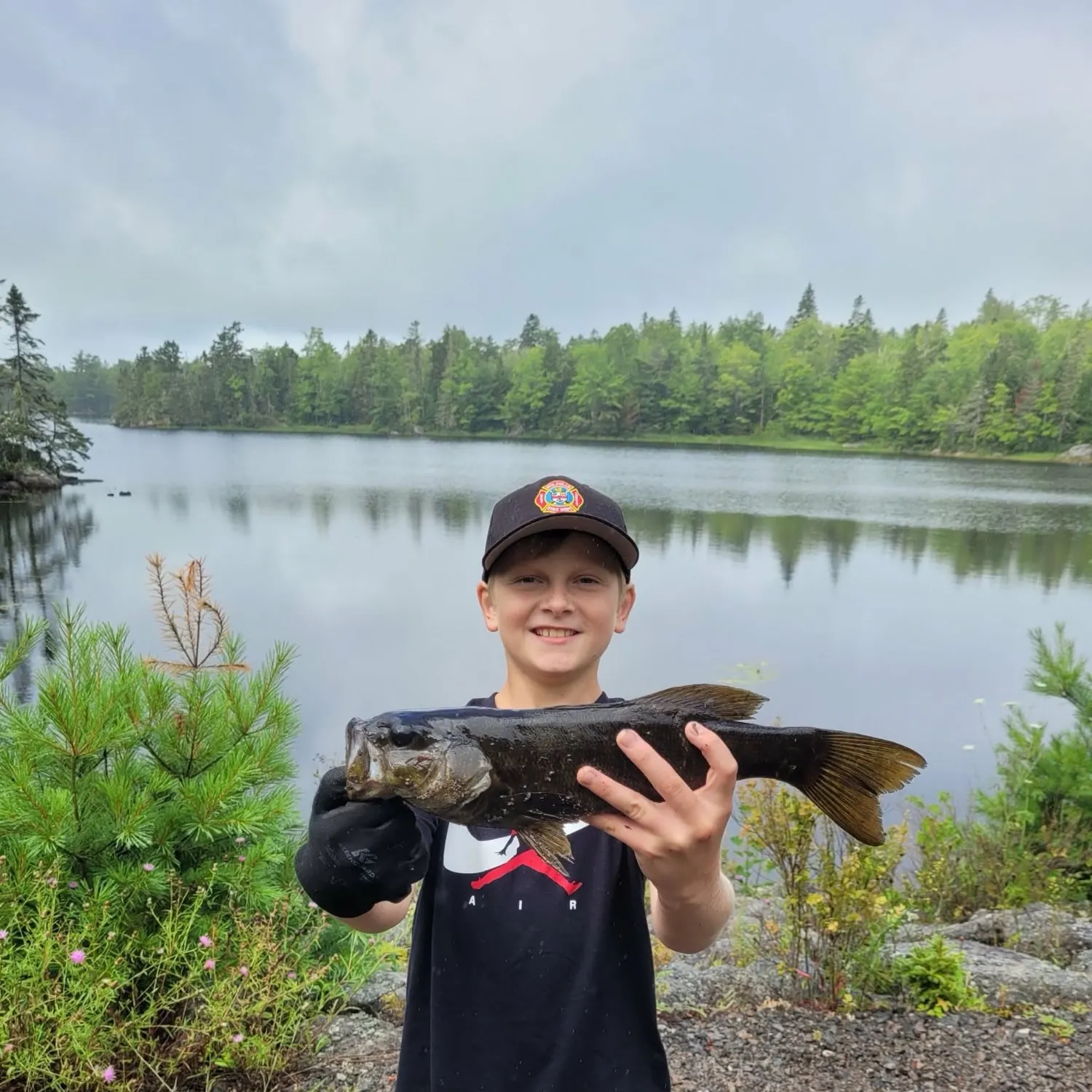 Smallmouth bass caught on Fishbrain