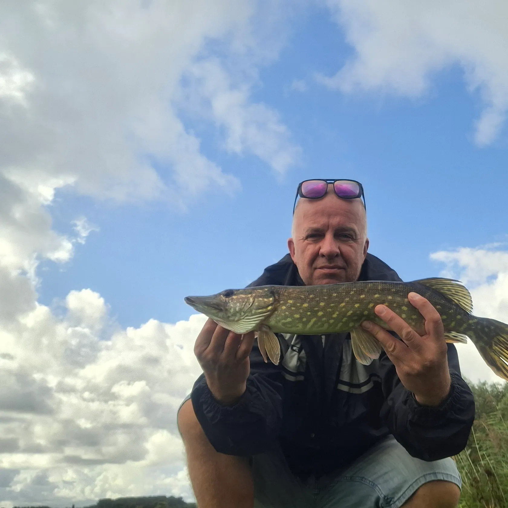 Northern pike caught on Fishbrain