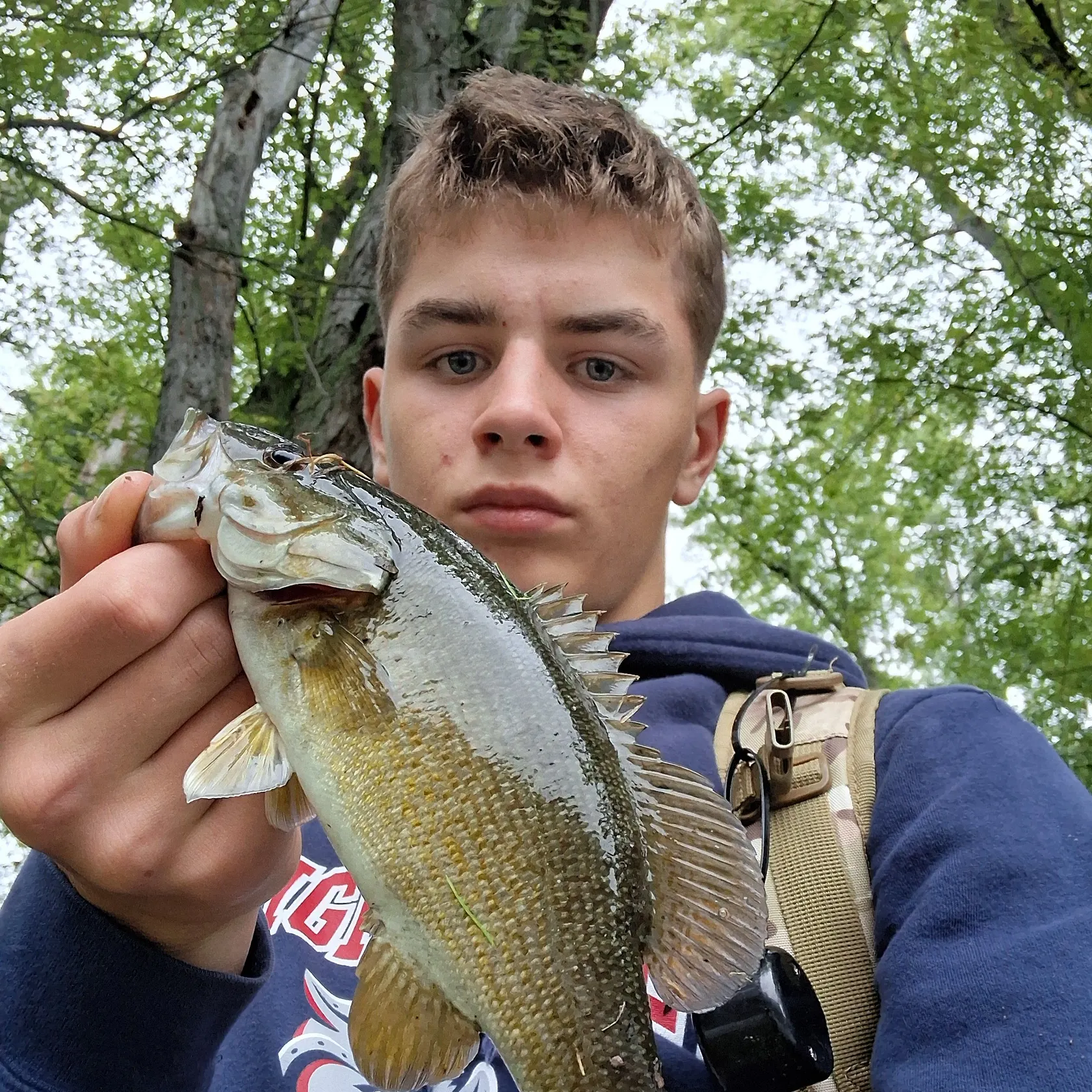 Smallmouth bass caught on Fishbrain