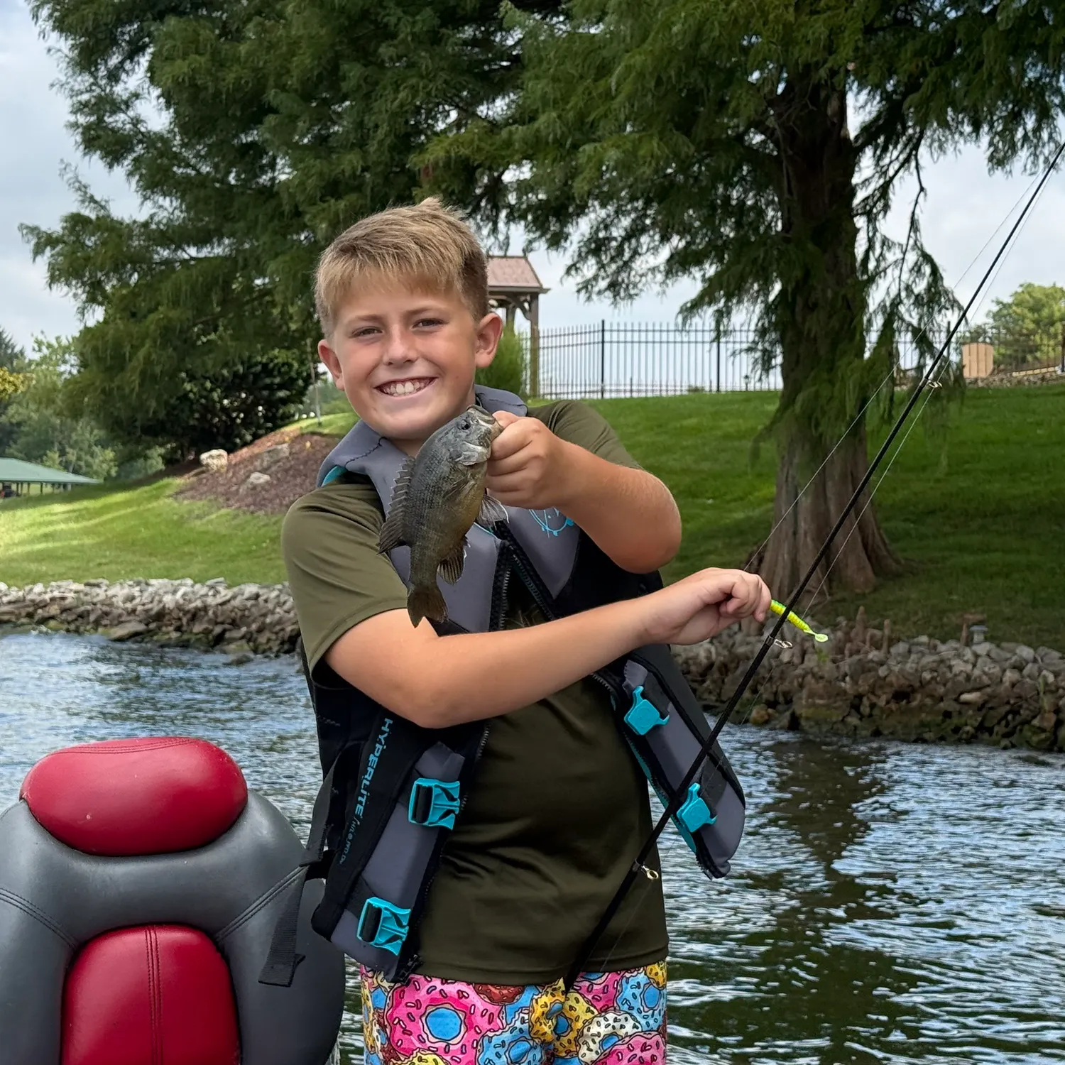 Bluegill caught on Fishbrain