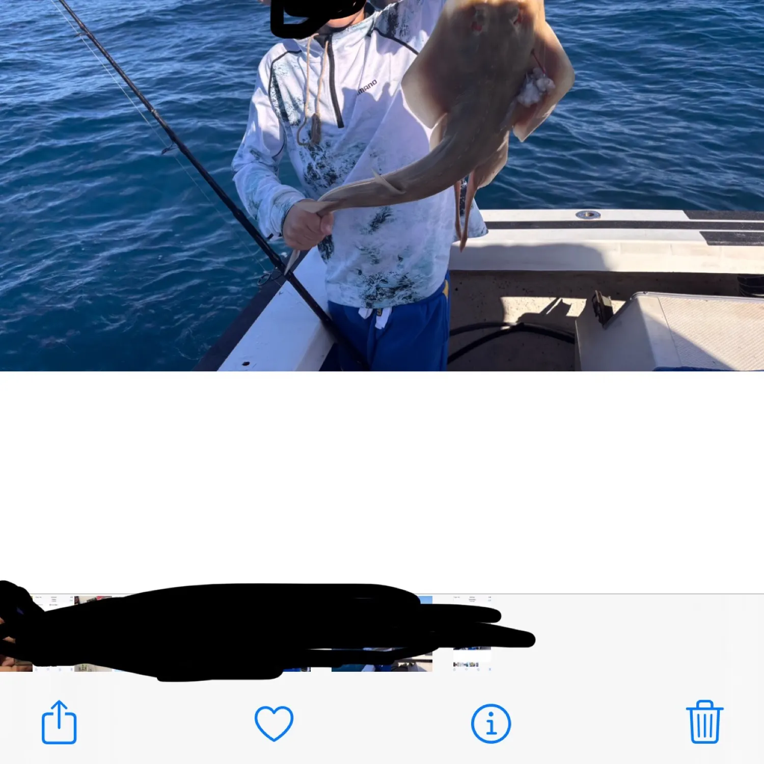 recently logged catches