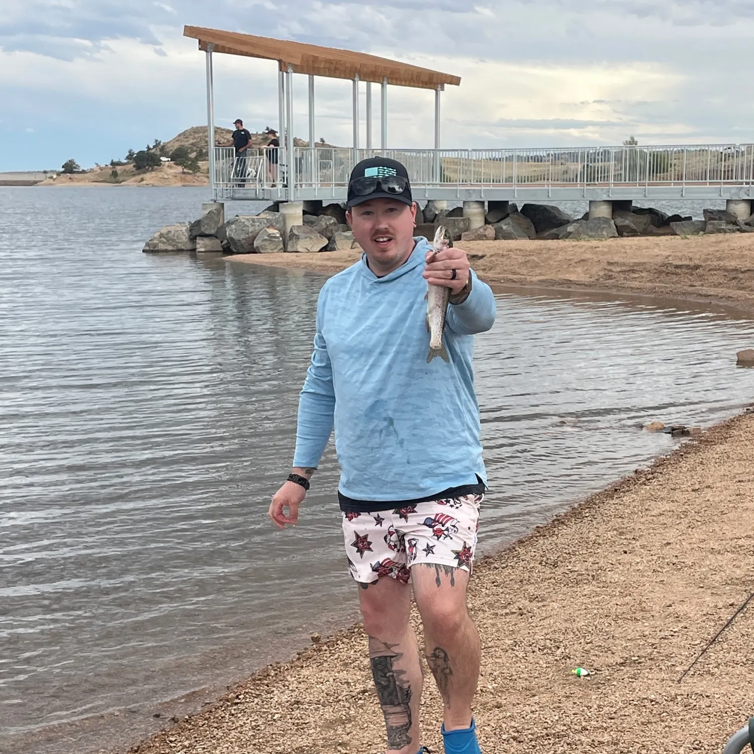 Rainbow trout caught on Fishbrain