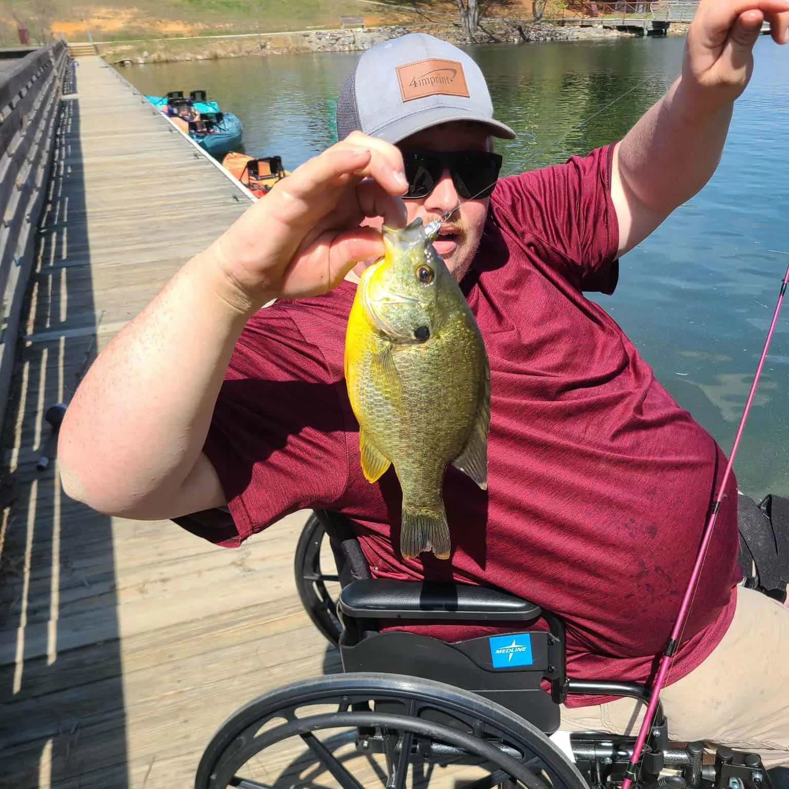 recently logged catches