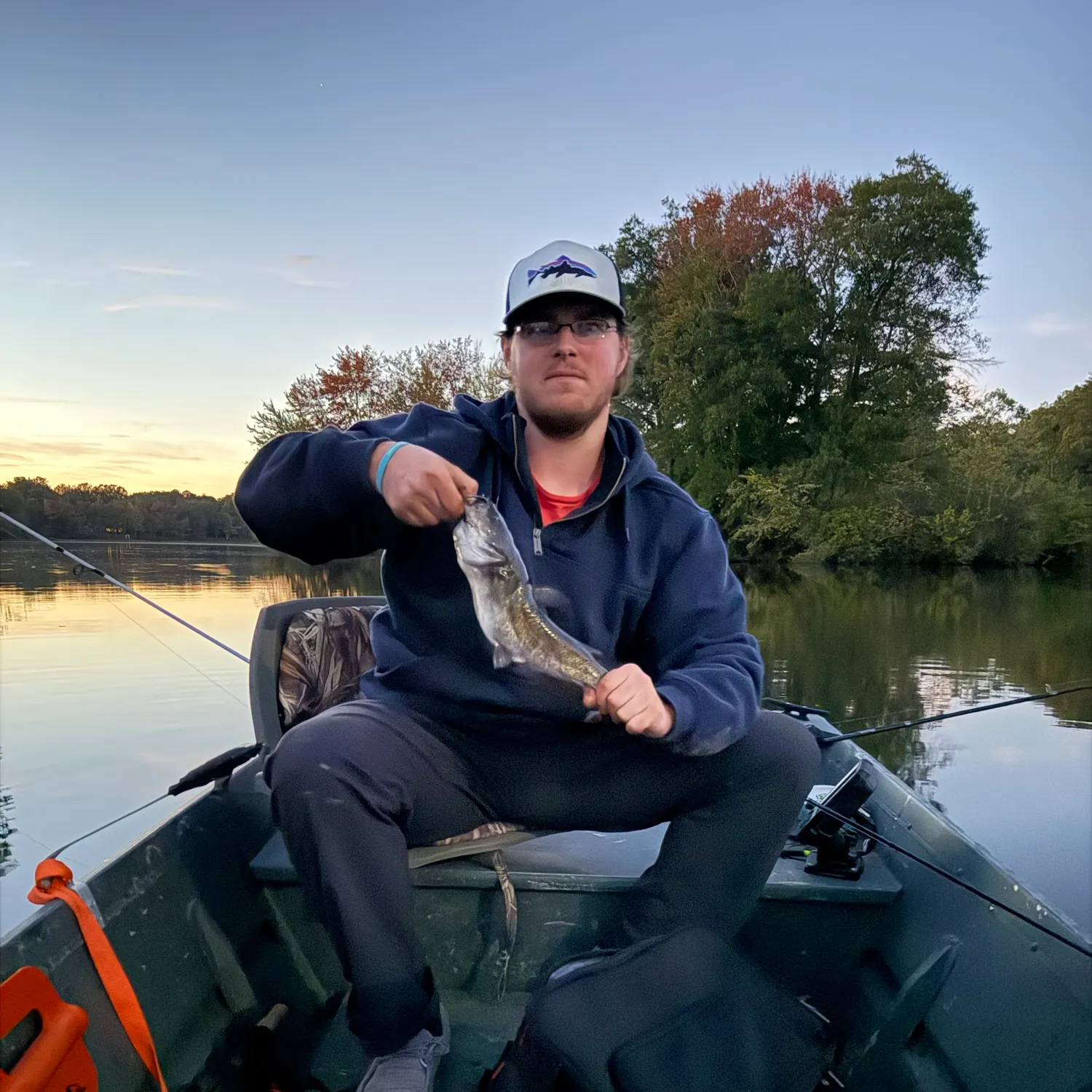 Channel catfish caught on Fishbrain