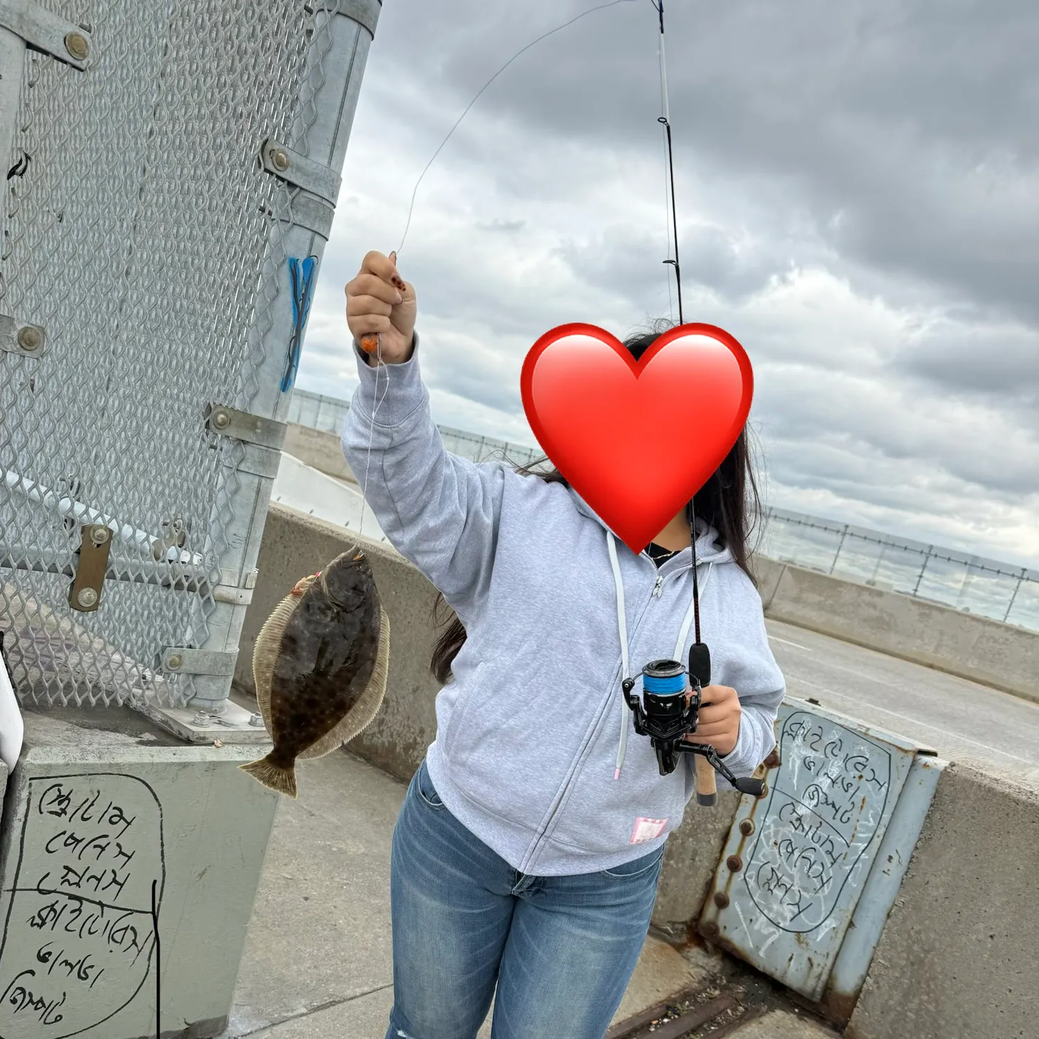 Summer flounder caught on Fishbrain