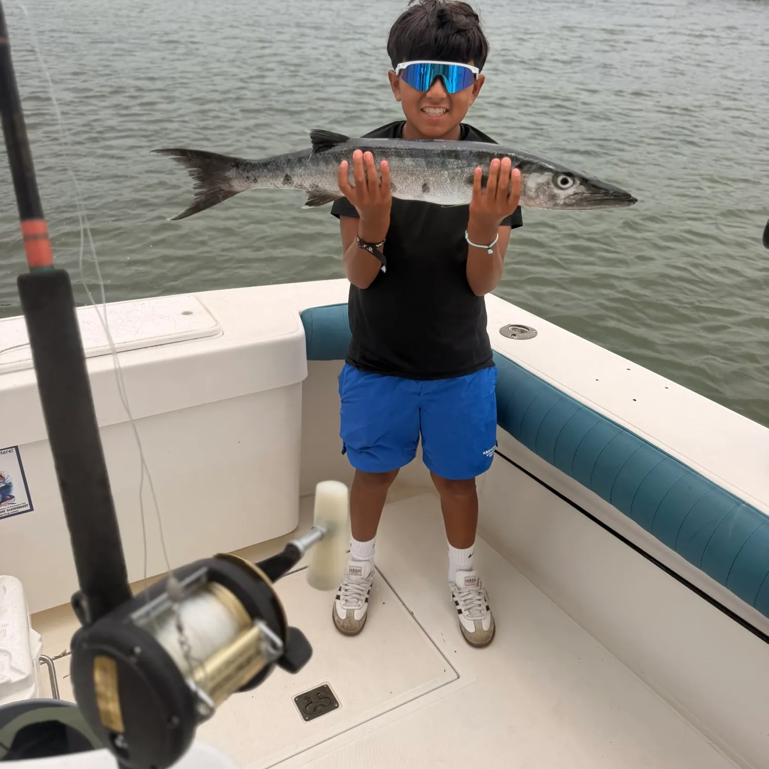 Great barracuda caught on Fishbrain