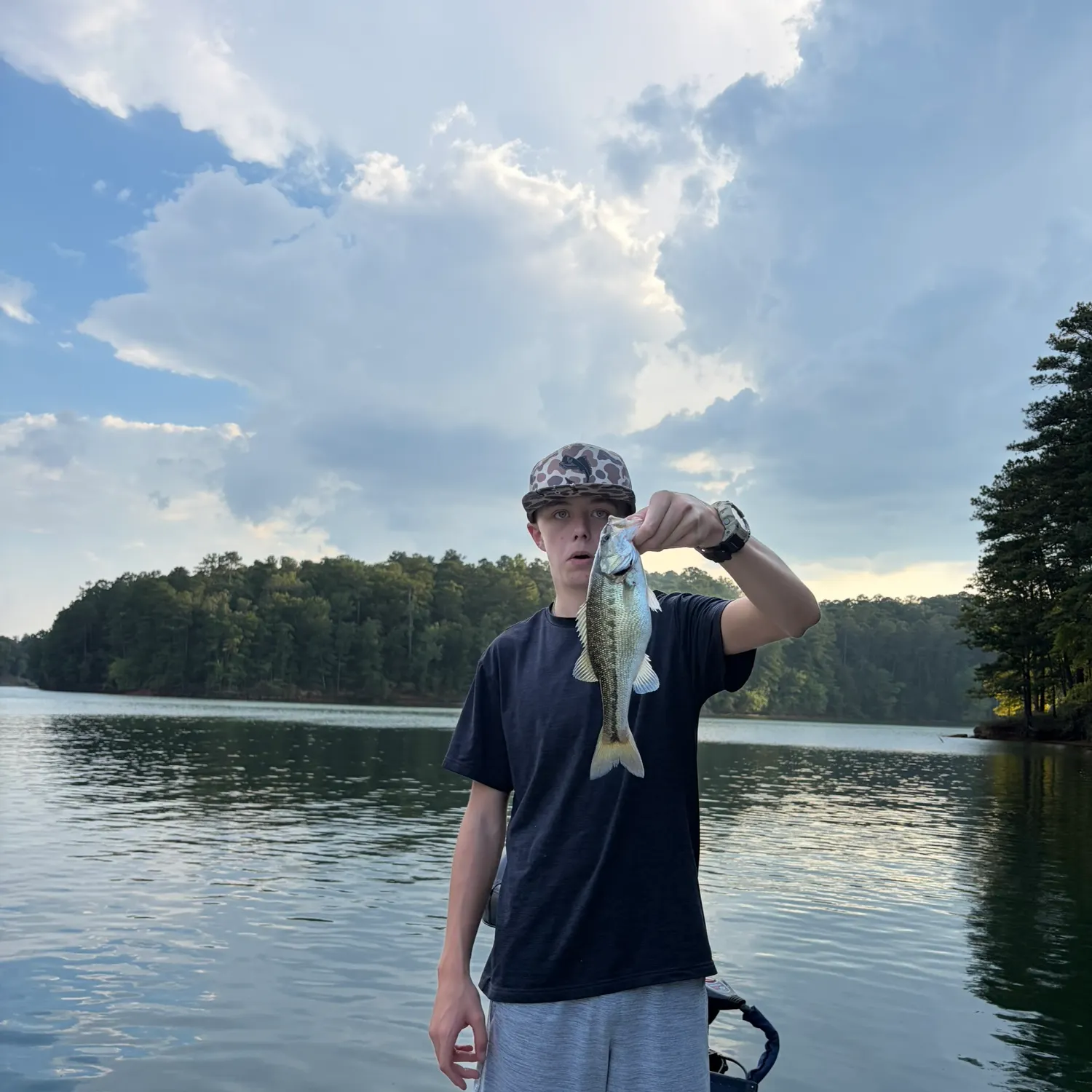 Spotted bass caught on Fishbrain