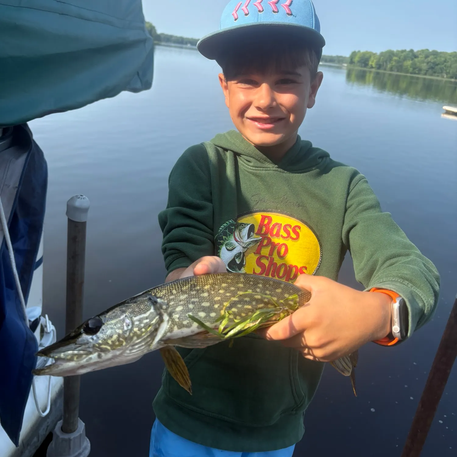 Northern pike caught on Fishbrain