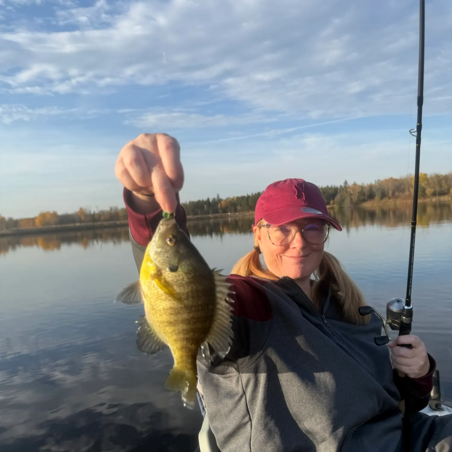 Bluegill caught on Fishbrain