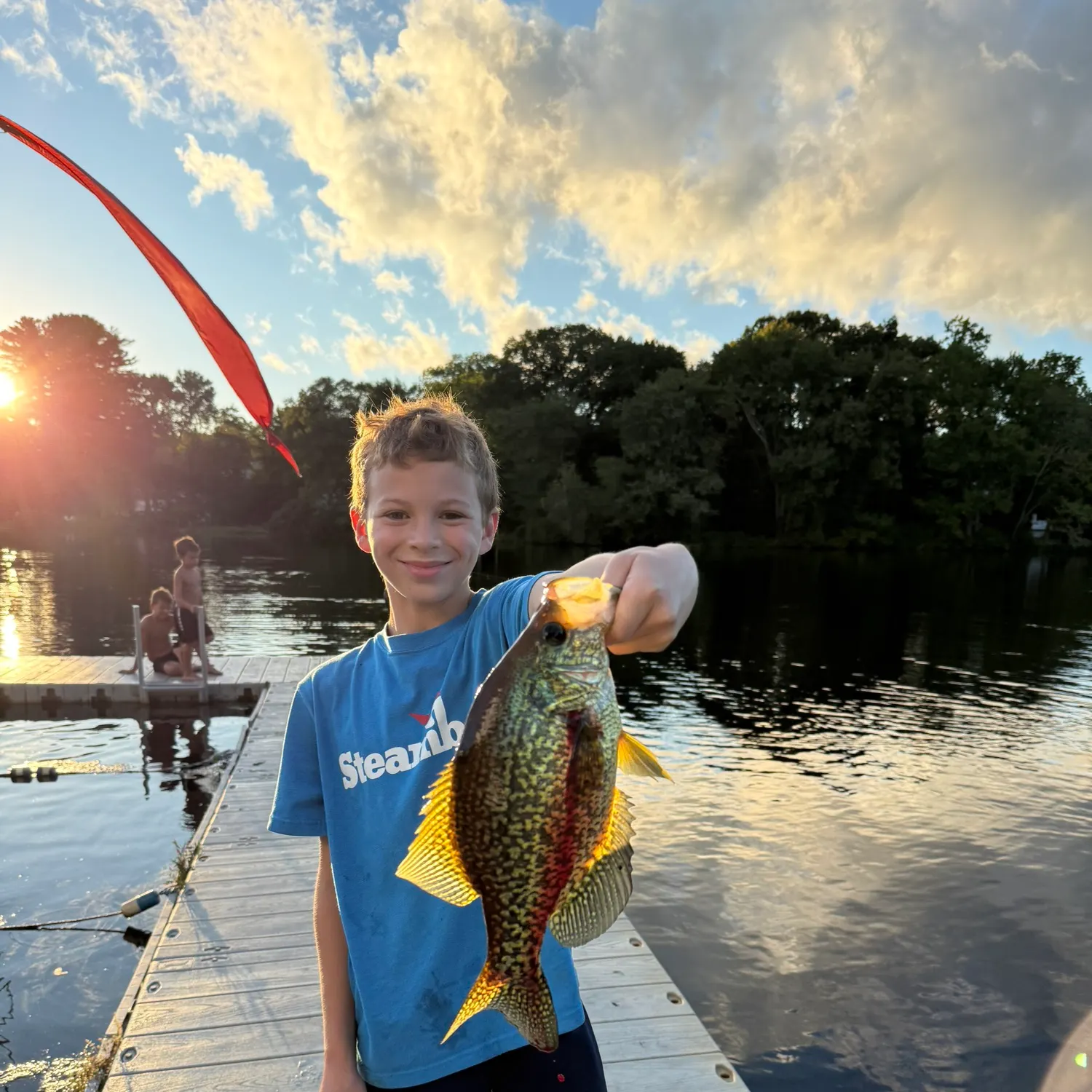 Black crappie caught on Fishbrain