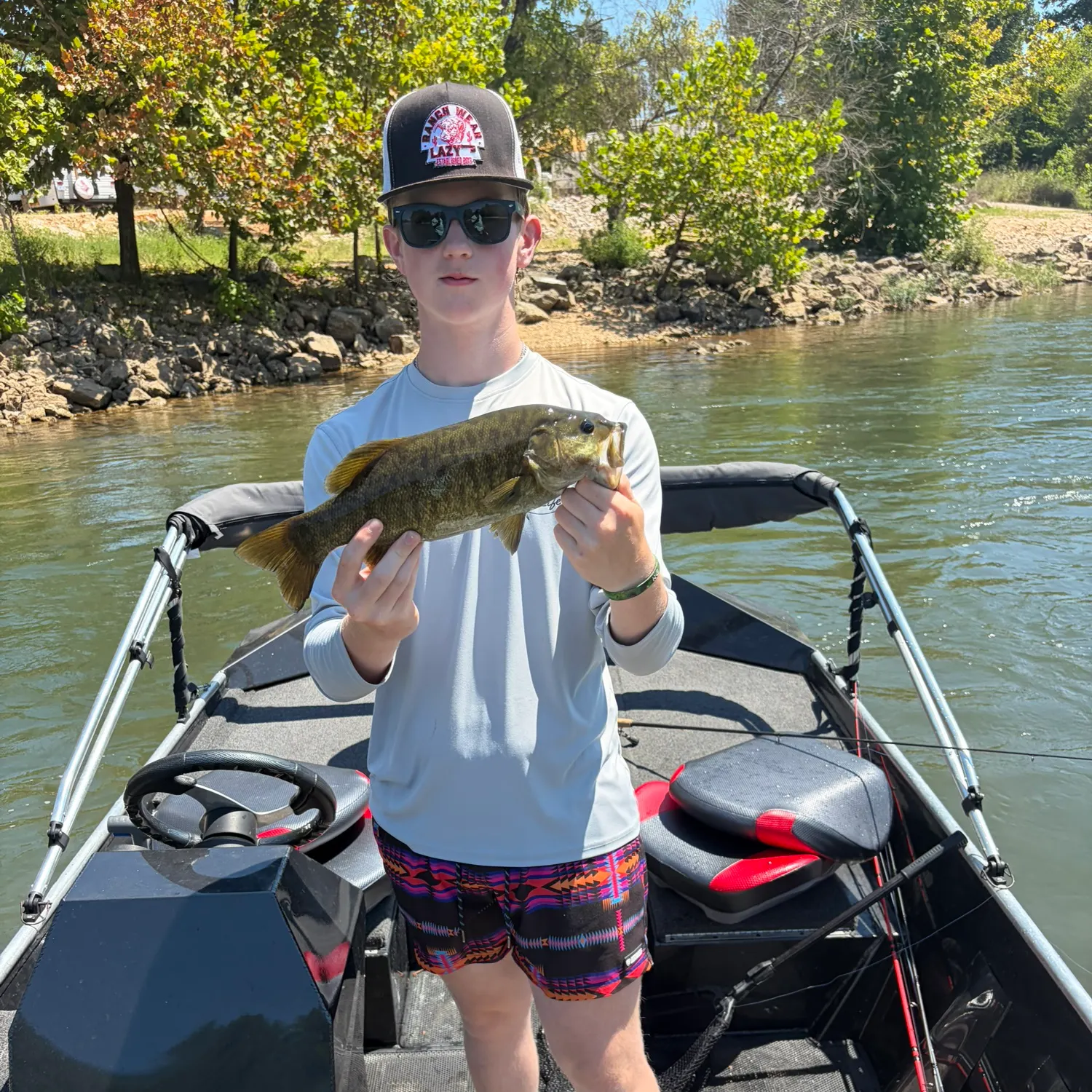 Smallmouth bass caught on Fishbrain