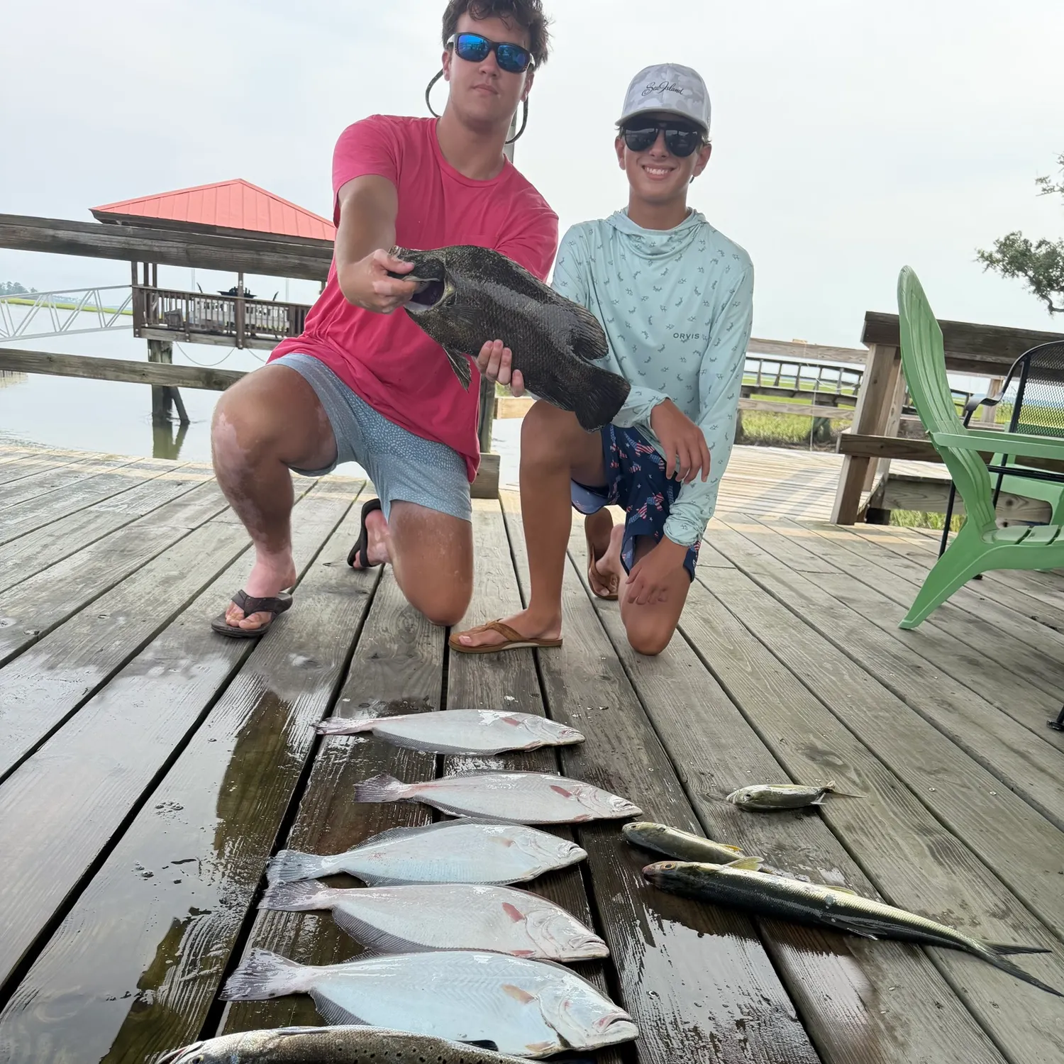 recently logged catches