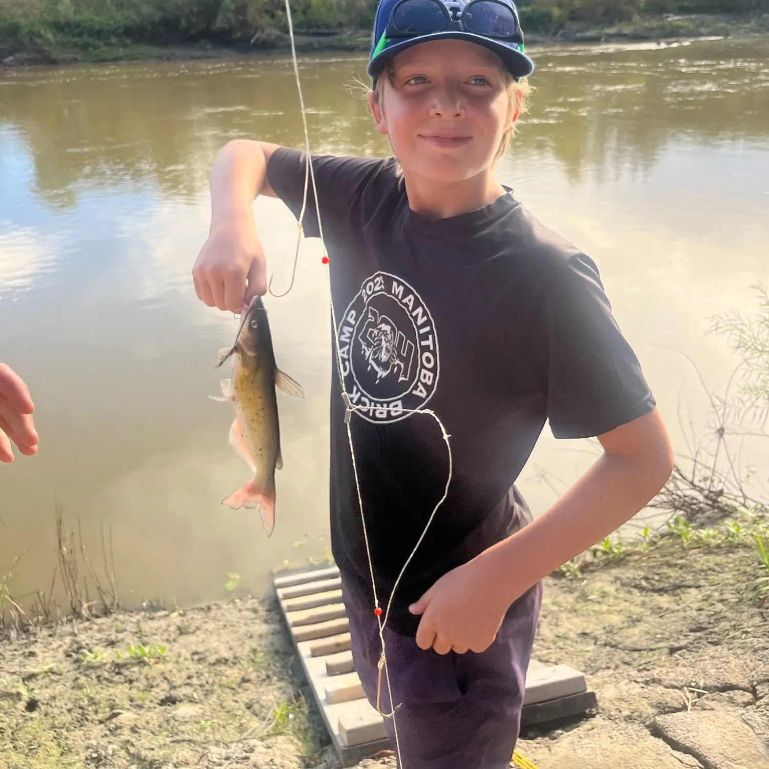 Channel catfish caught on Fishbrain