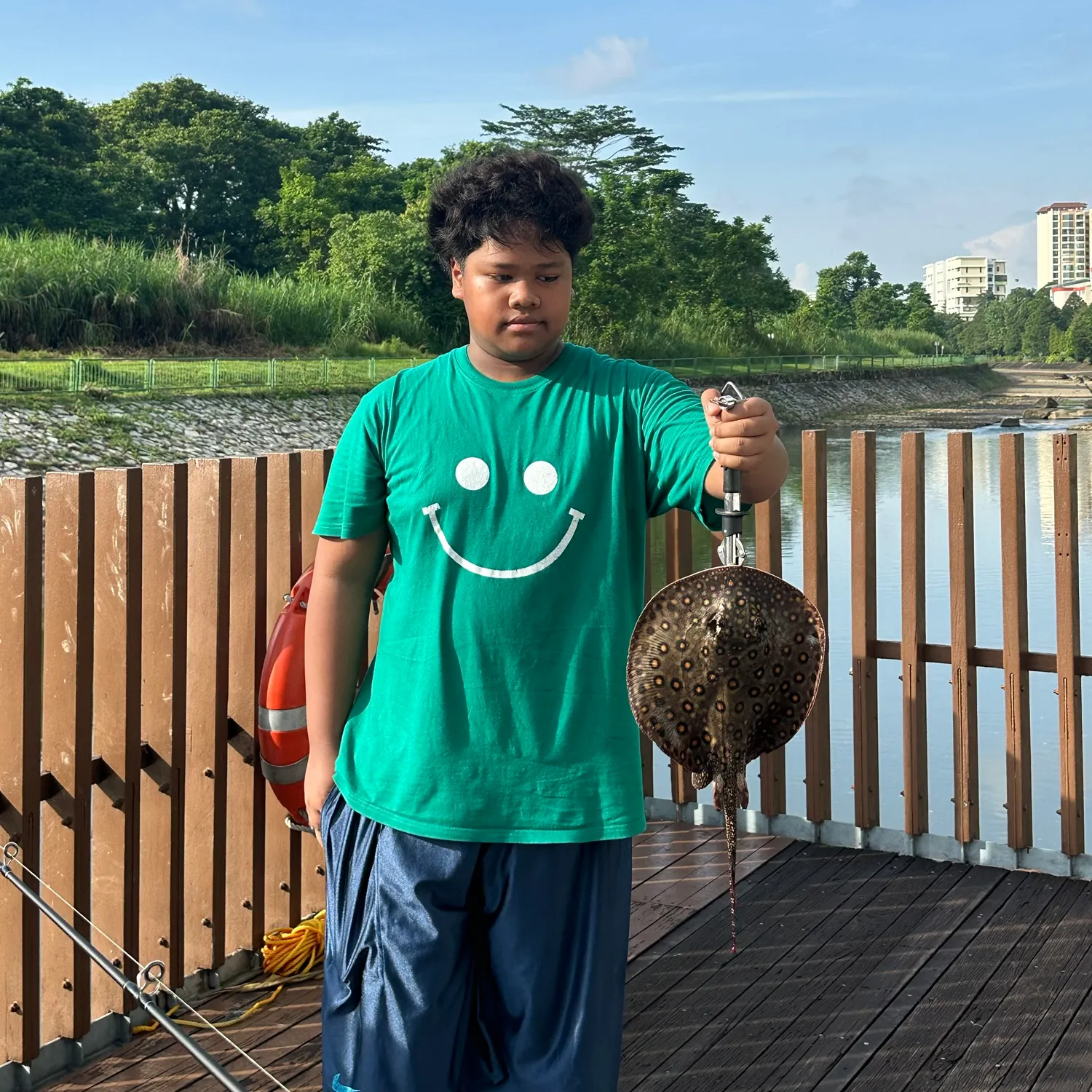 The most recent Ocellate river stingray catches on Fishbrain