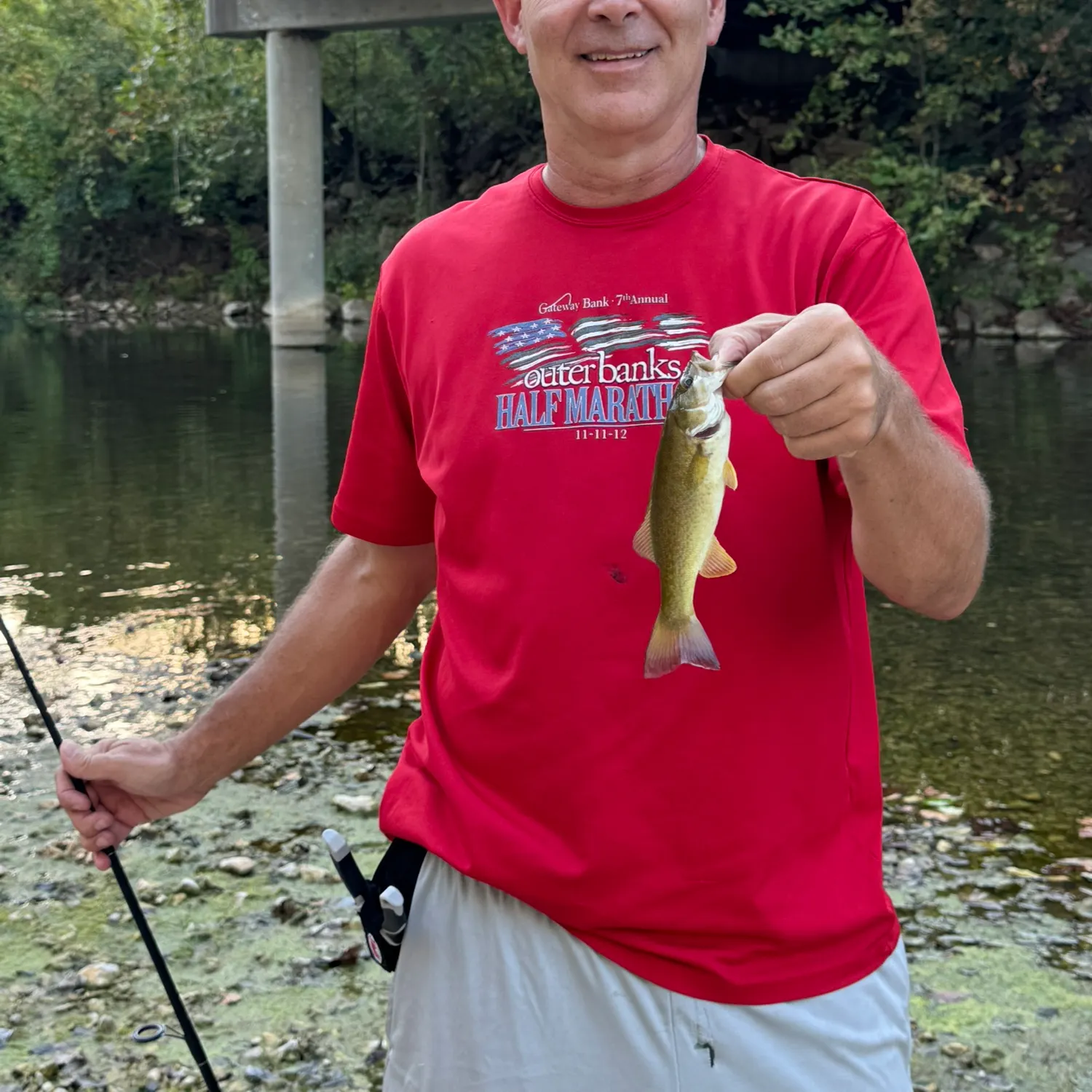 Smallmouth bass caught on Fishbrain